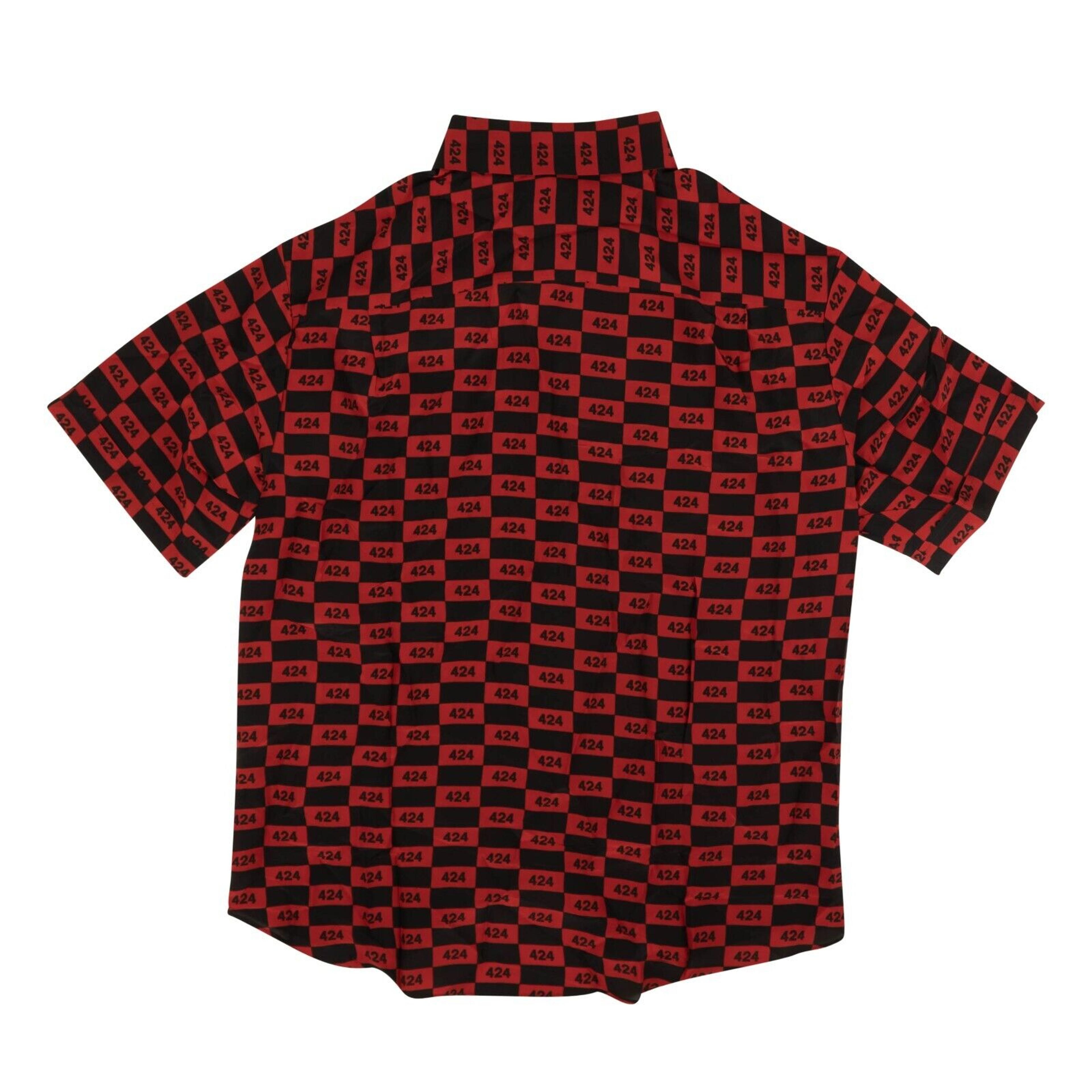 Alternate View 3 of 424 On Fairfax Men'S T-Shirts - Red/Black