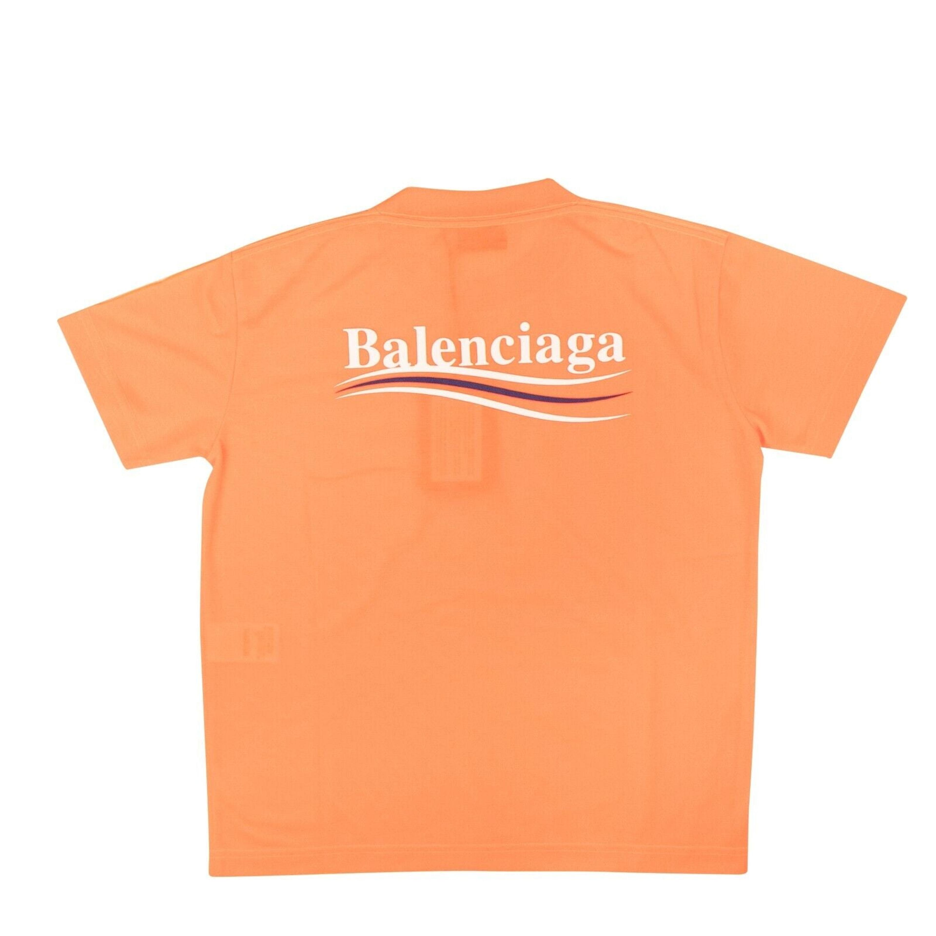 Alternate View 3 of Balenciaga Political Campaign T-Shirt - Orange