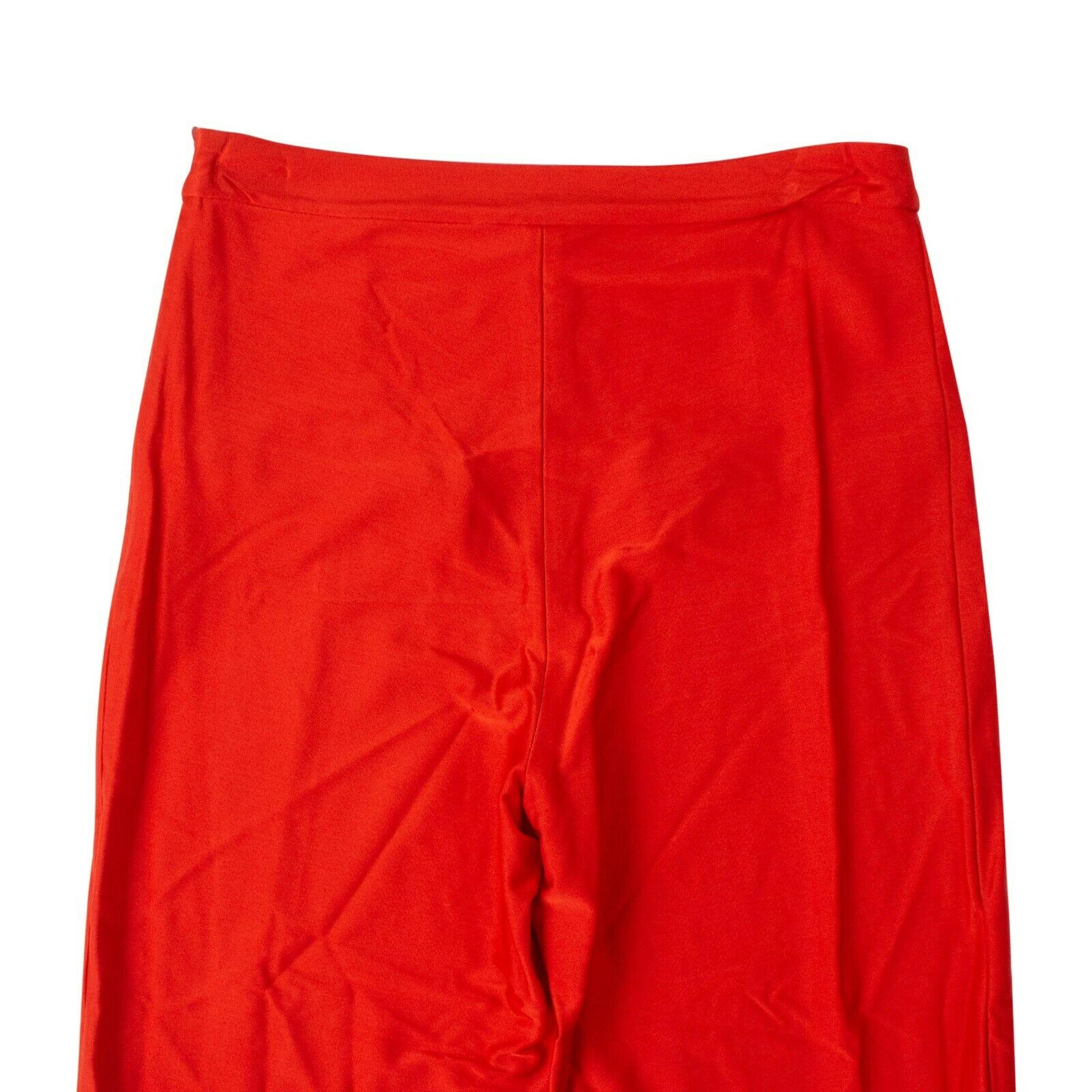 Alternate View 3 of Unravel Project Slim Fit Stirrup Pants - Red