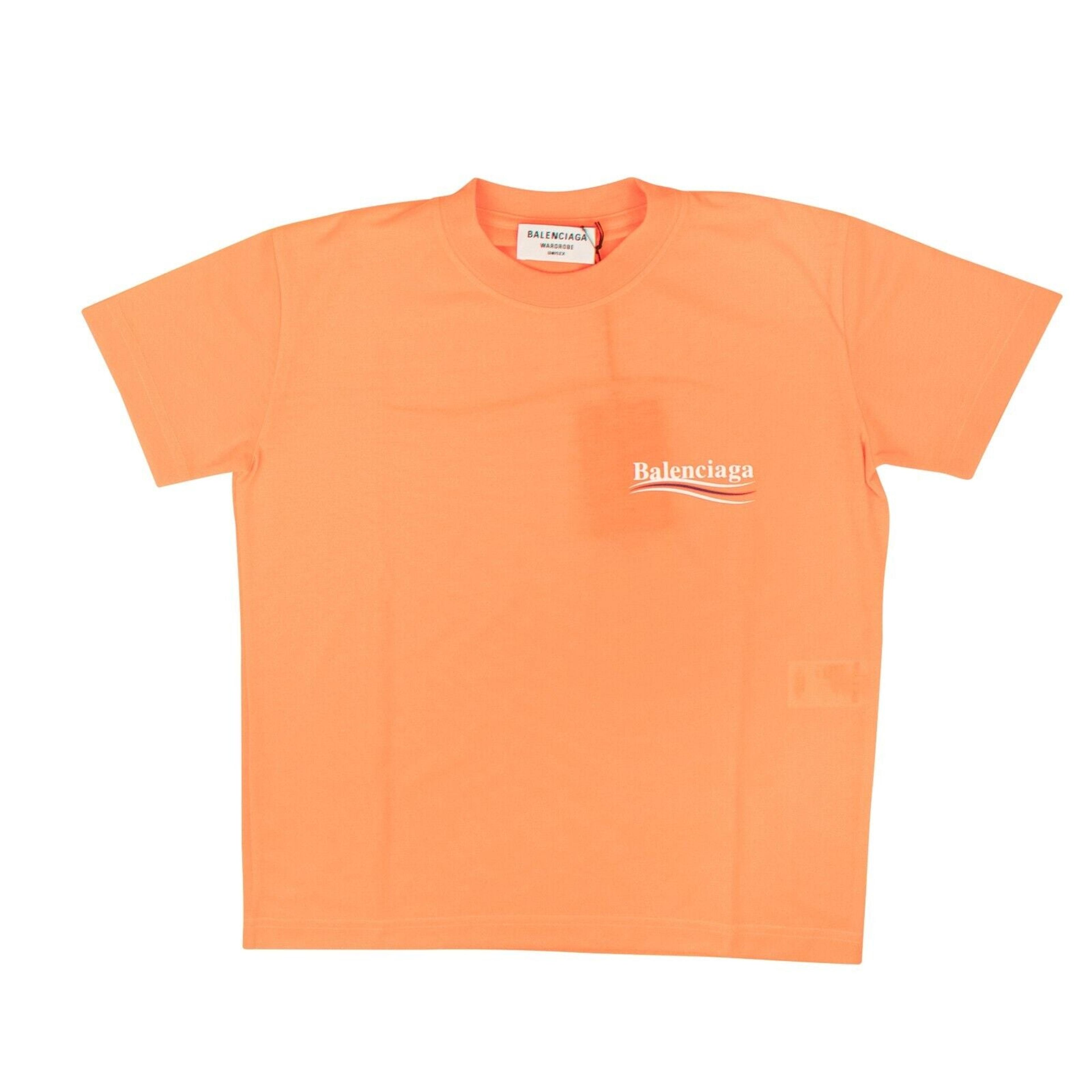 Alternate View 1 of Balenciaga Political Campaign T-Shirt - Orange