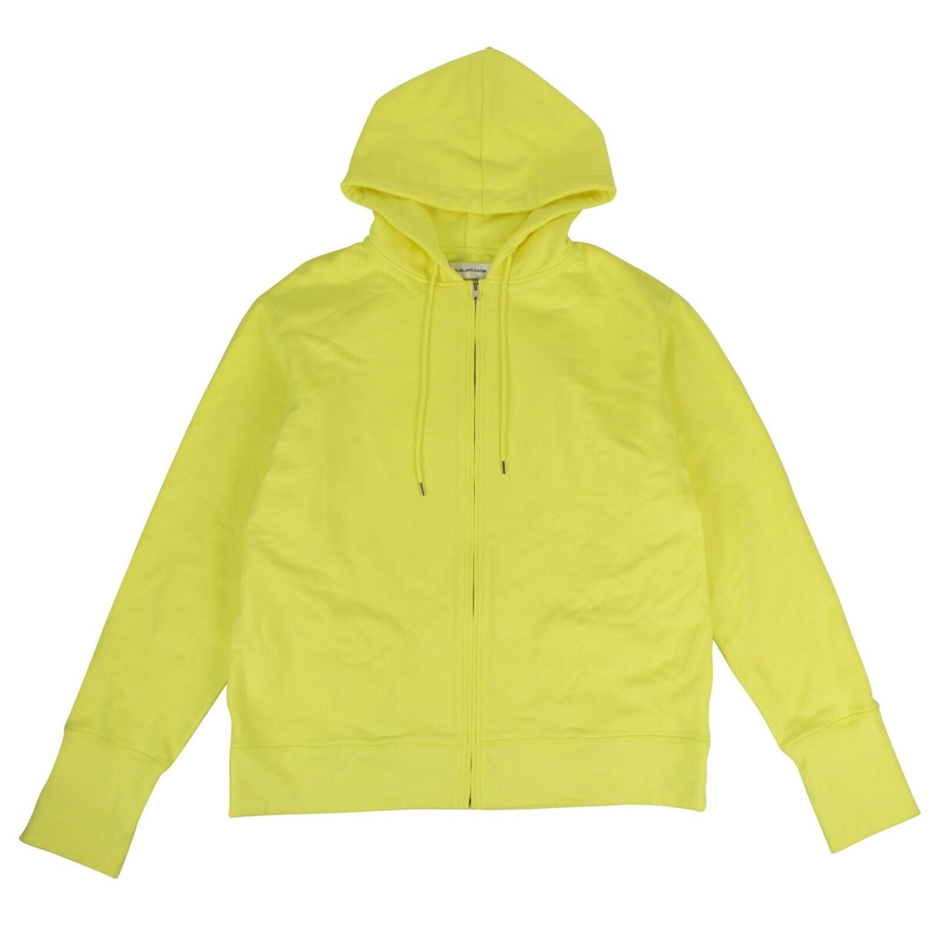 Alternate View 1 of Neon Yellow Full Zip Sweatshirt