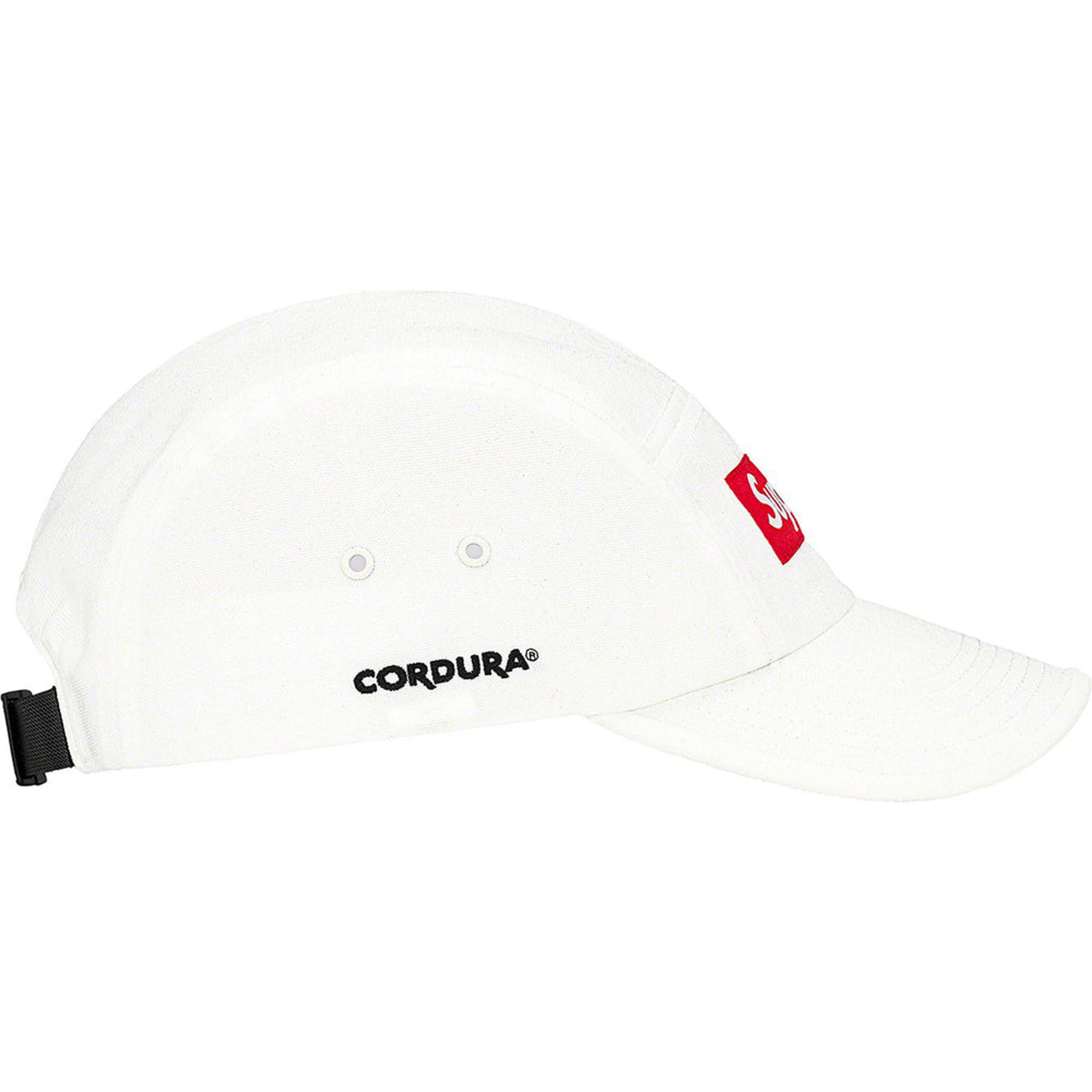 NTWRK - SUPREME GLITTER CORDURA CAMP CAP-WHITE