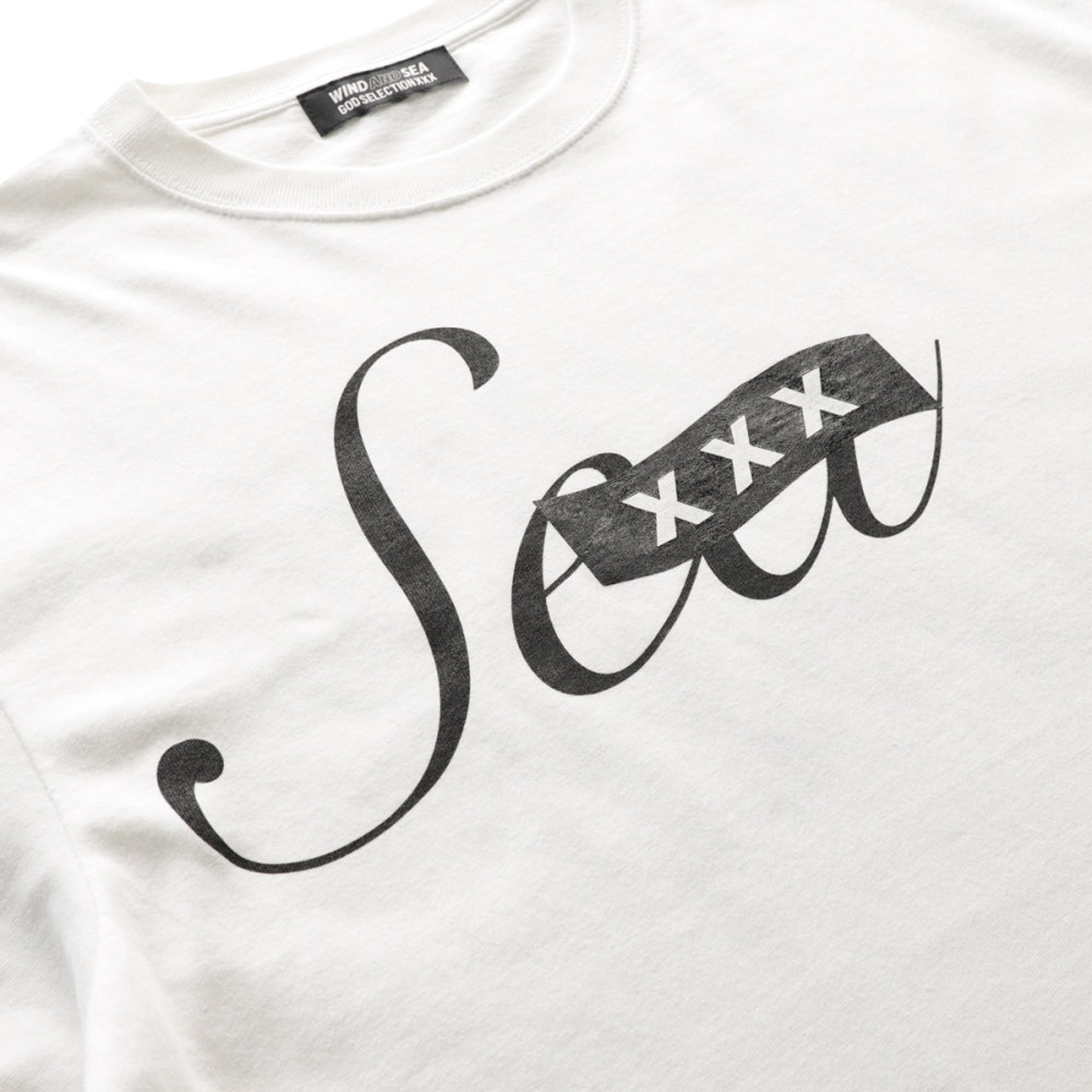 NTWRK - WIND AND SEA GOD SELECTION XXX × WDS (SEA) S/S TEE-WHITE
