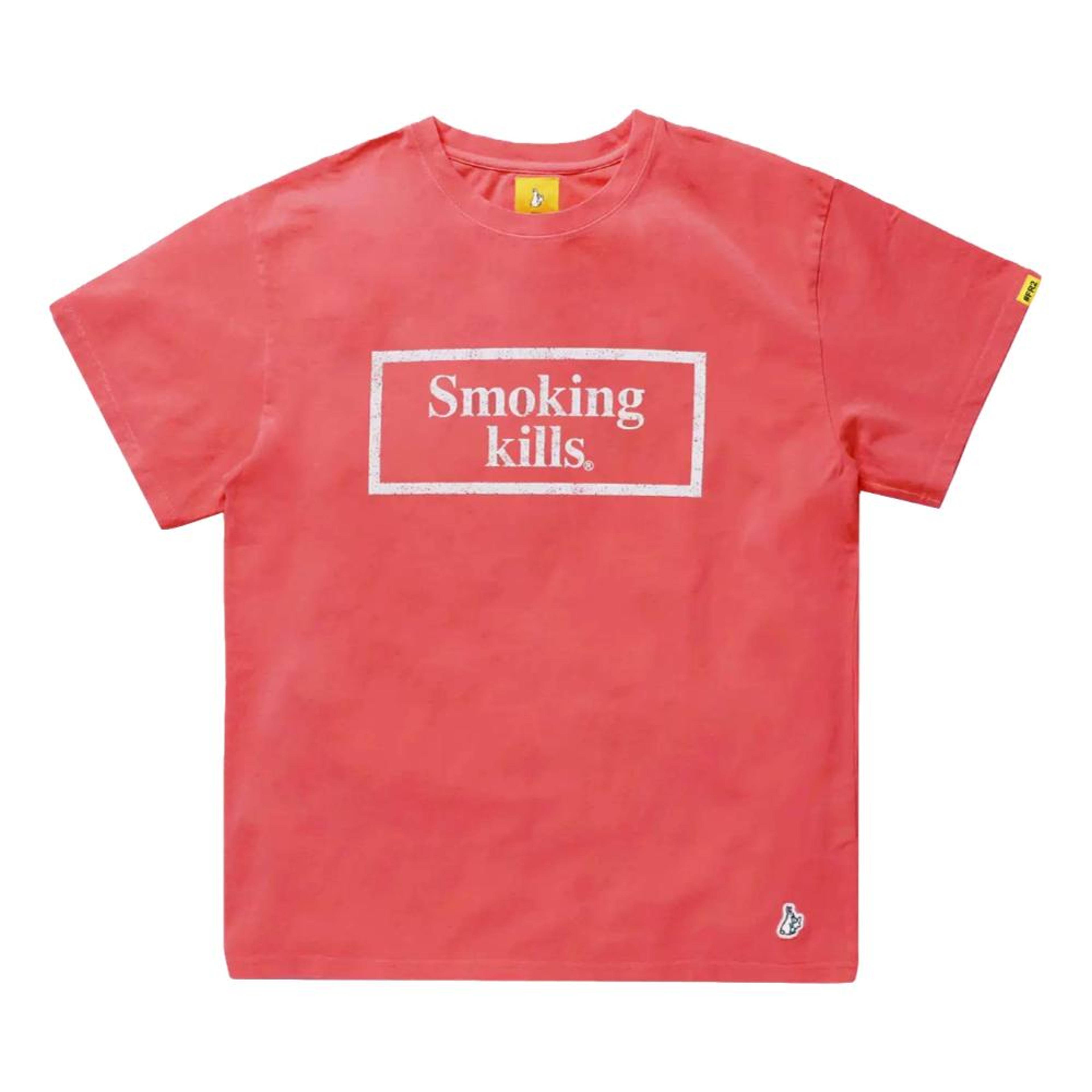 FR2 fr2 Smoking Angel Pigment T-shirt
