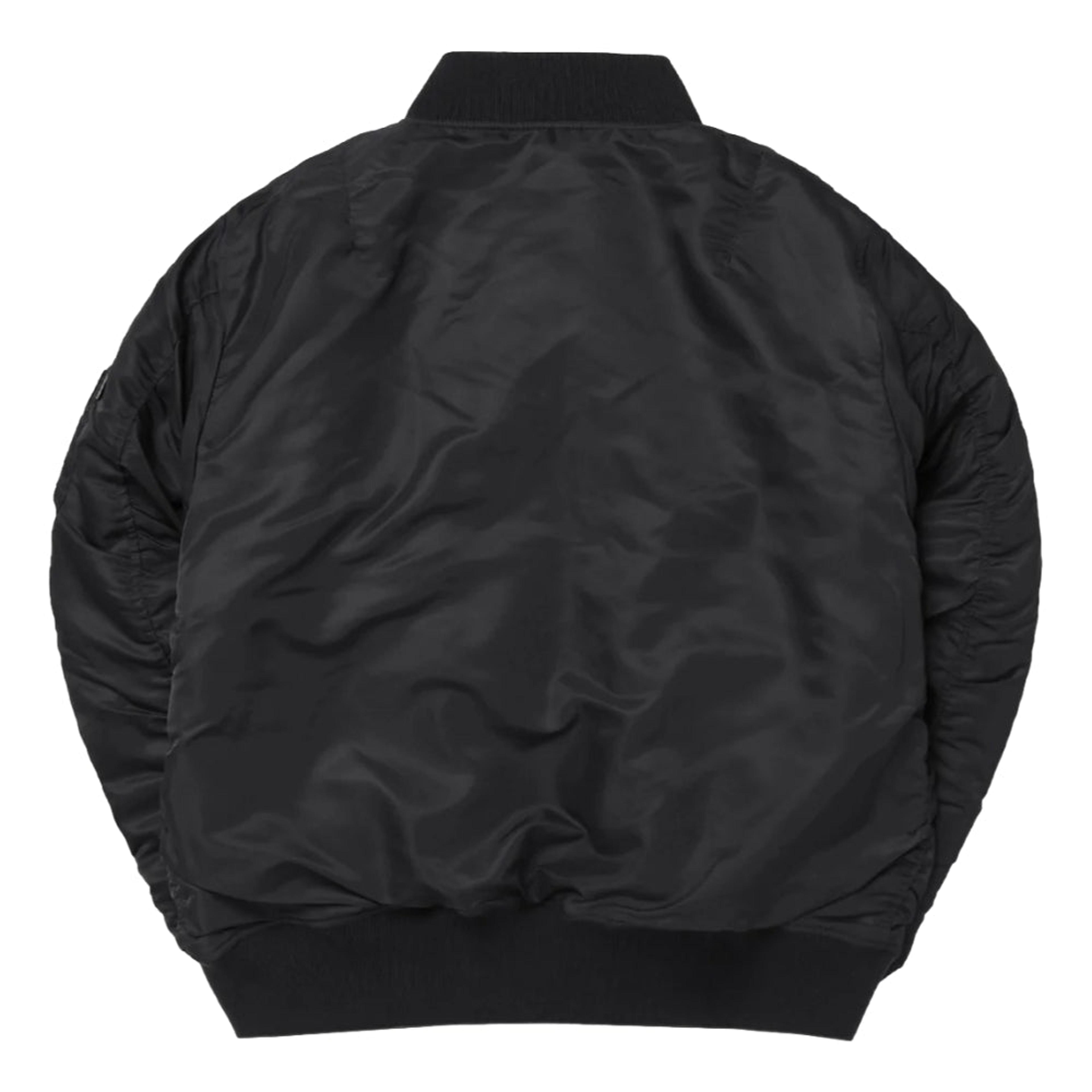 NTWRK - #FR2 REVERSIBLE BOMBER JACKET (MA-1)-BLACK