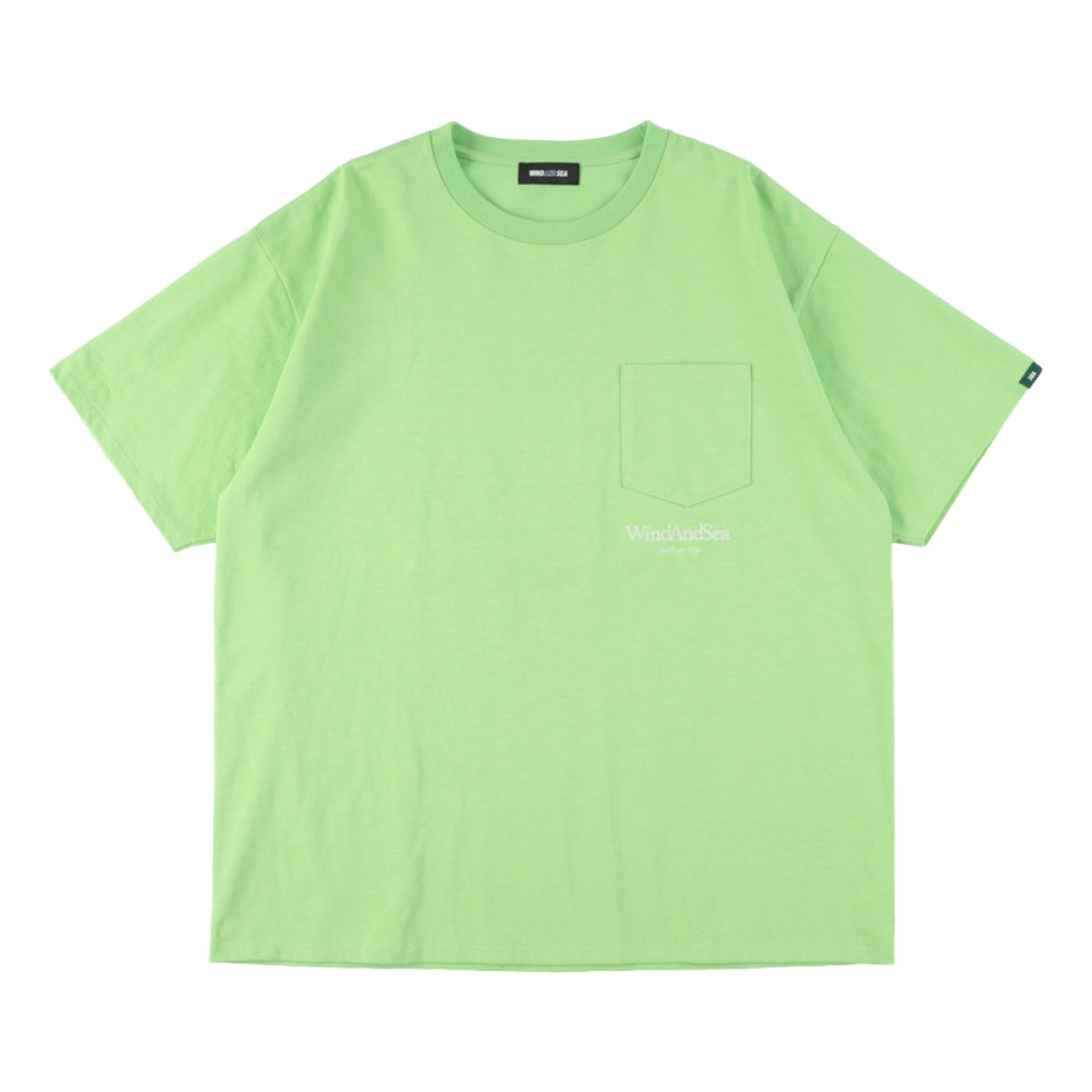 NTWRK - WIND AND SEA SDT COLOR POCKET S/S TEE-GREEN