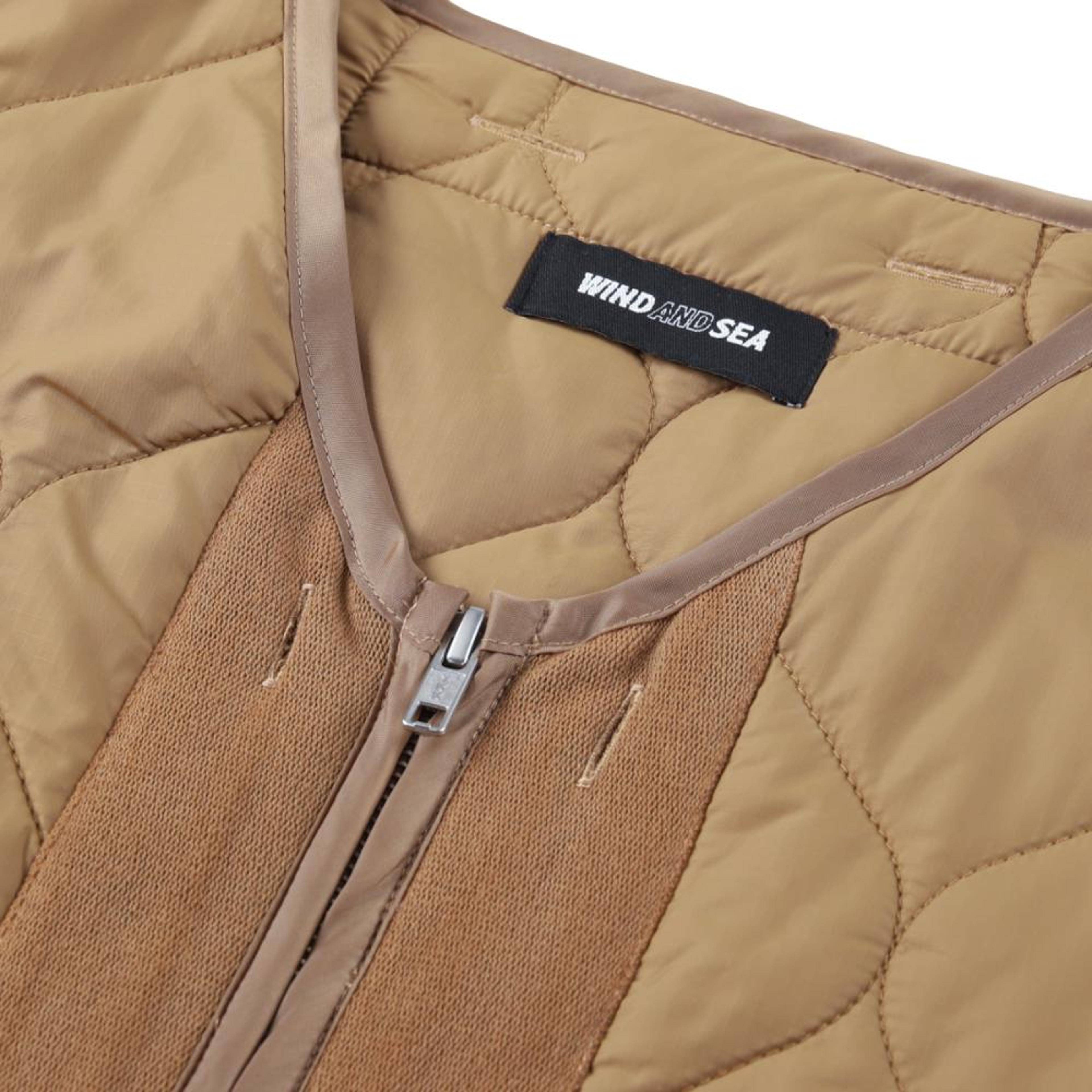 NTWRK - WIND AND SEA HUF × WDS QUILTED LINER JACKET-BROWN