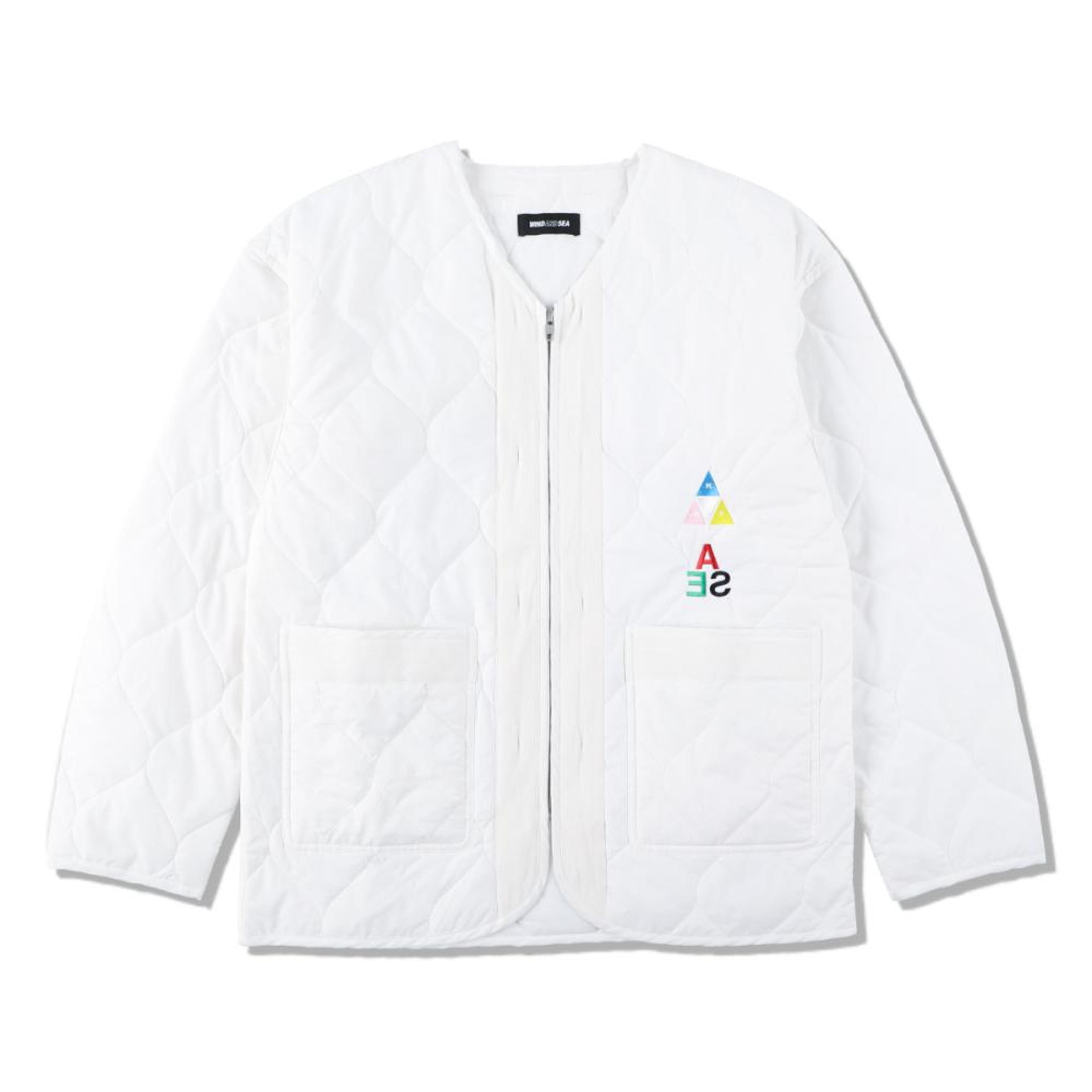 NTWRK - WIND AND SEA HUF × WDS QUILTED LINER JACKET-IVORY