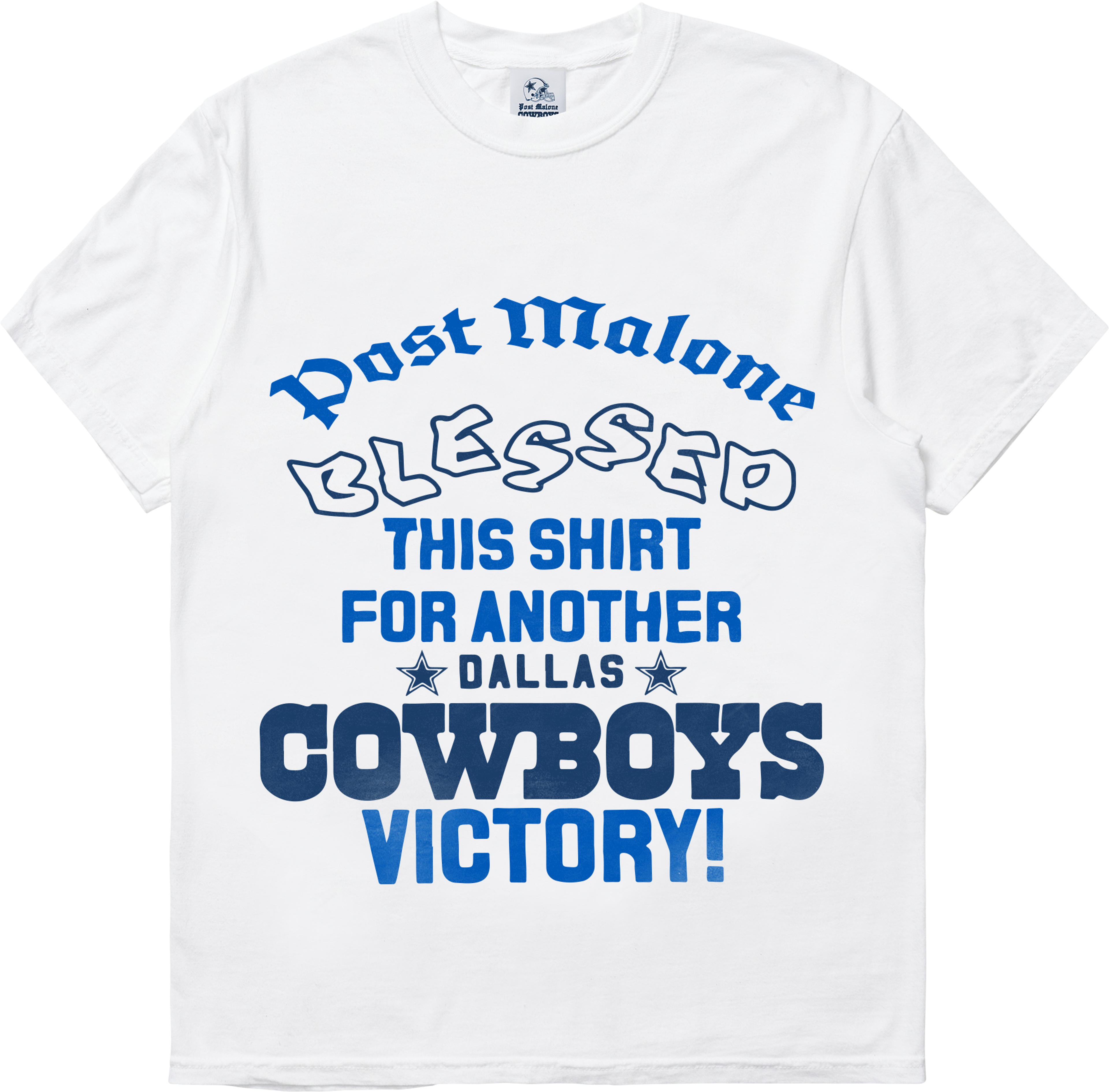 Post Malone + Dallas Cowboys Blessed Tee