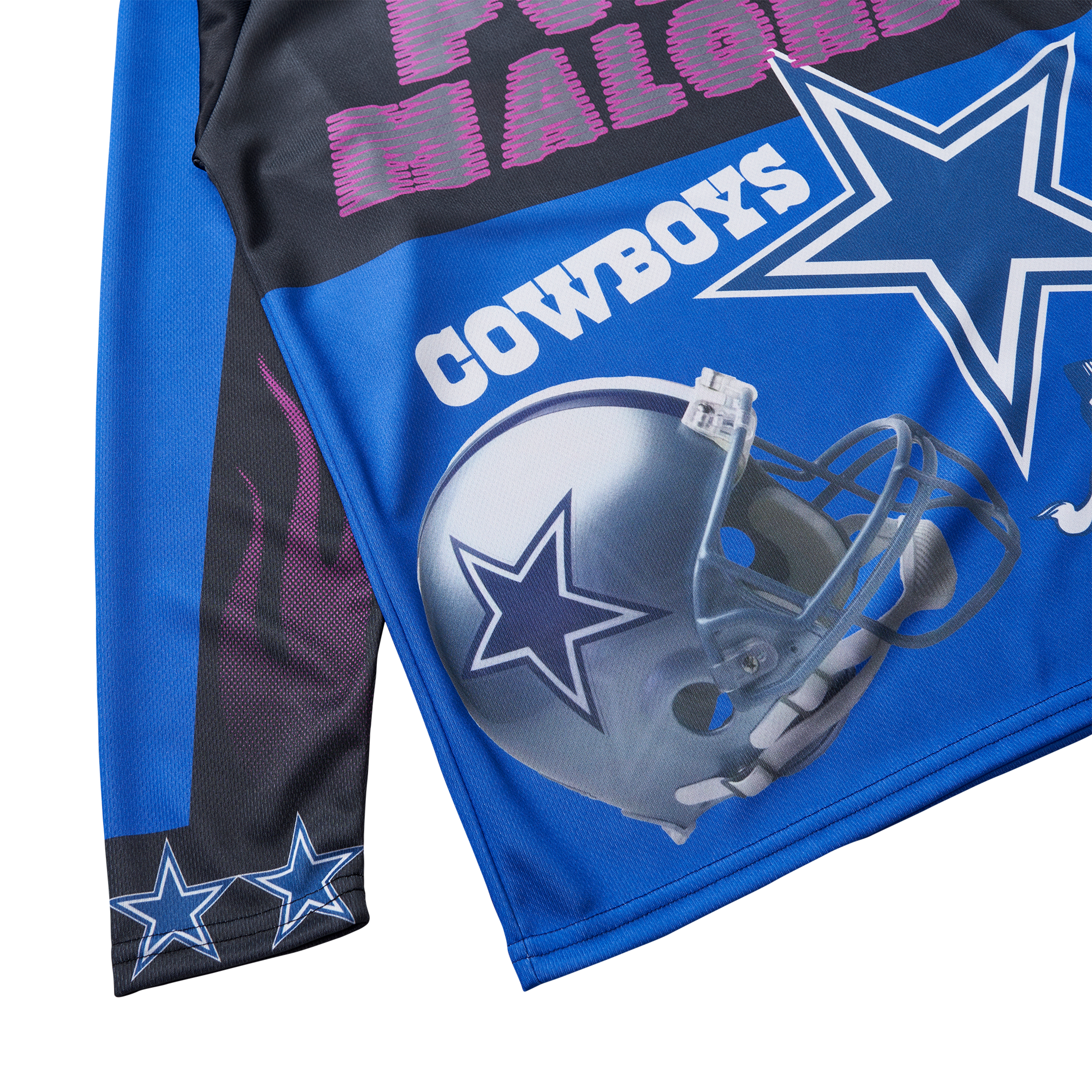 Alternate View 2 of Post Malone + Dallas Cowboys Motocross Jersey