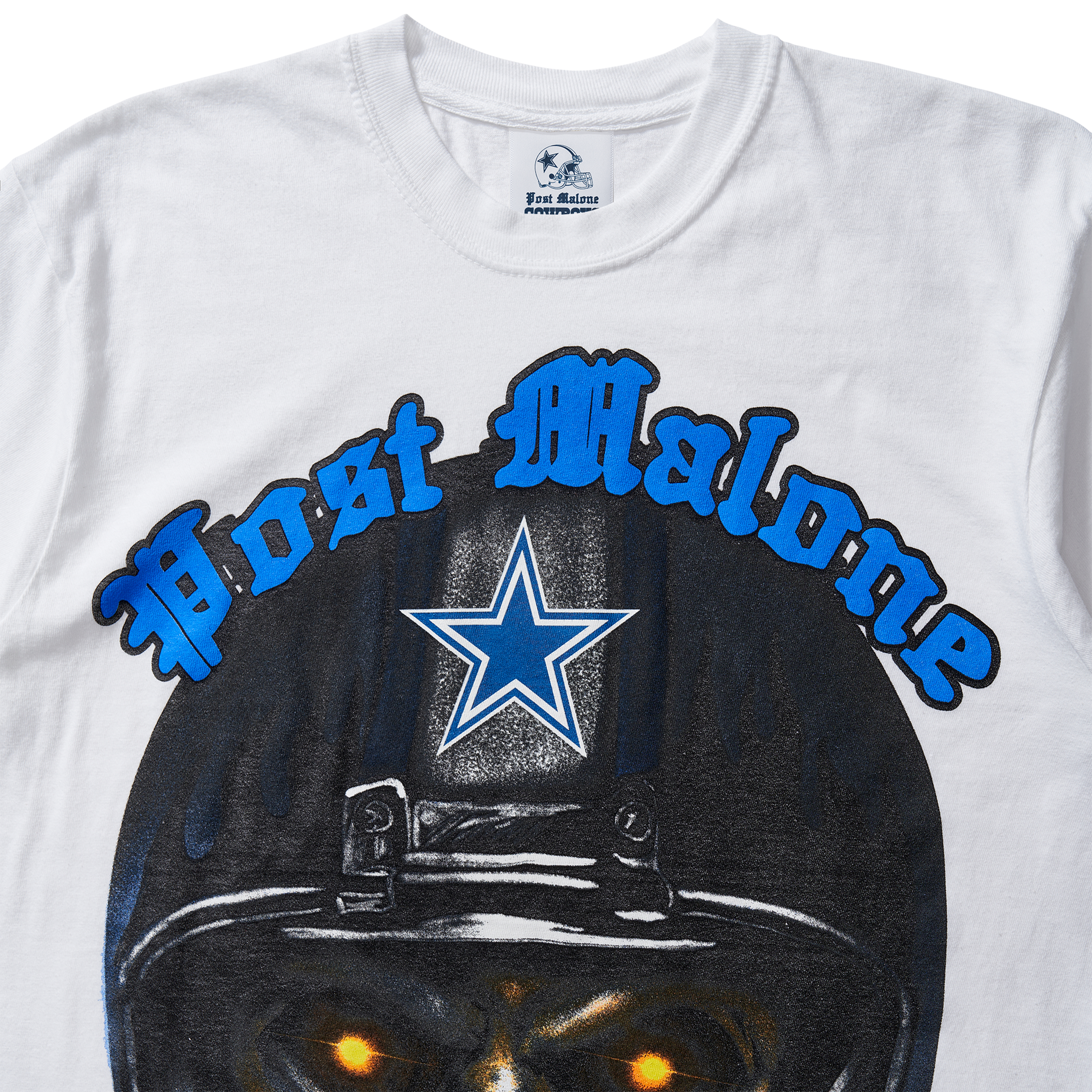 Alternate View 1 of Post Malone + Dallas Cowboys Skeleton Tee