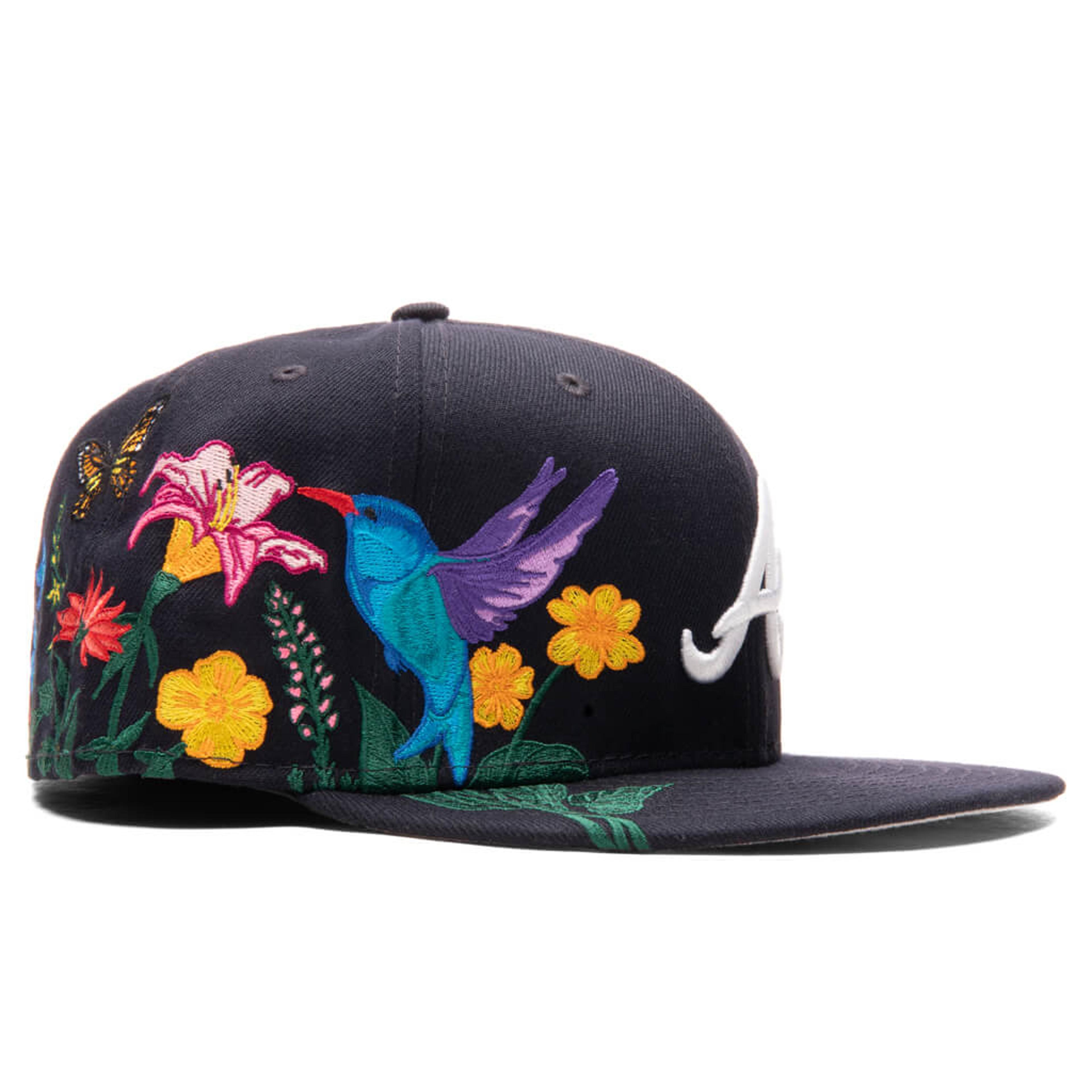 Alternate View 1 of New Era Blooming 59FIFTY Fitted - Atlanta Braves