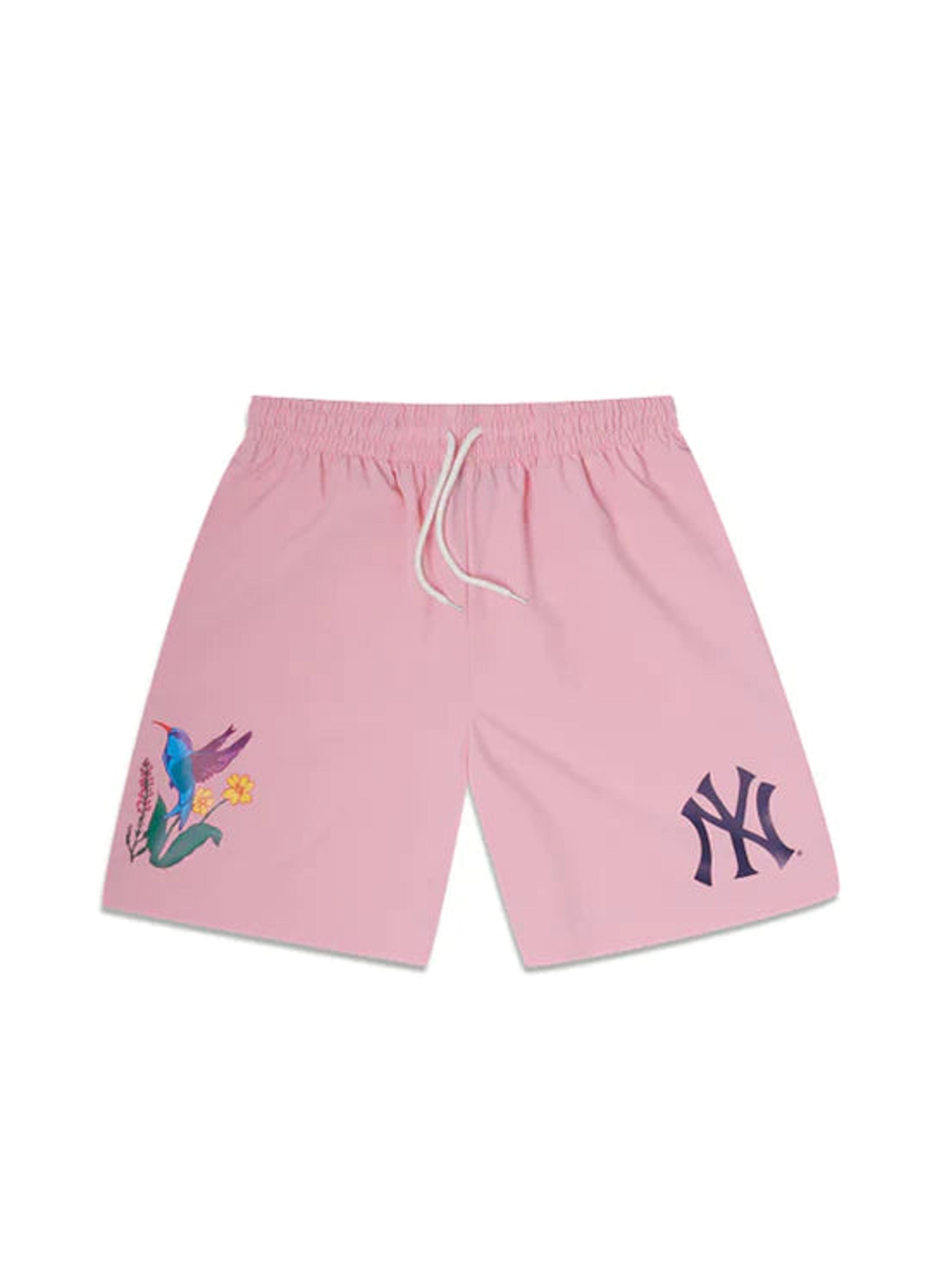 New Era New York Yankees Blooming Shorts - Pink