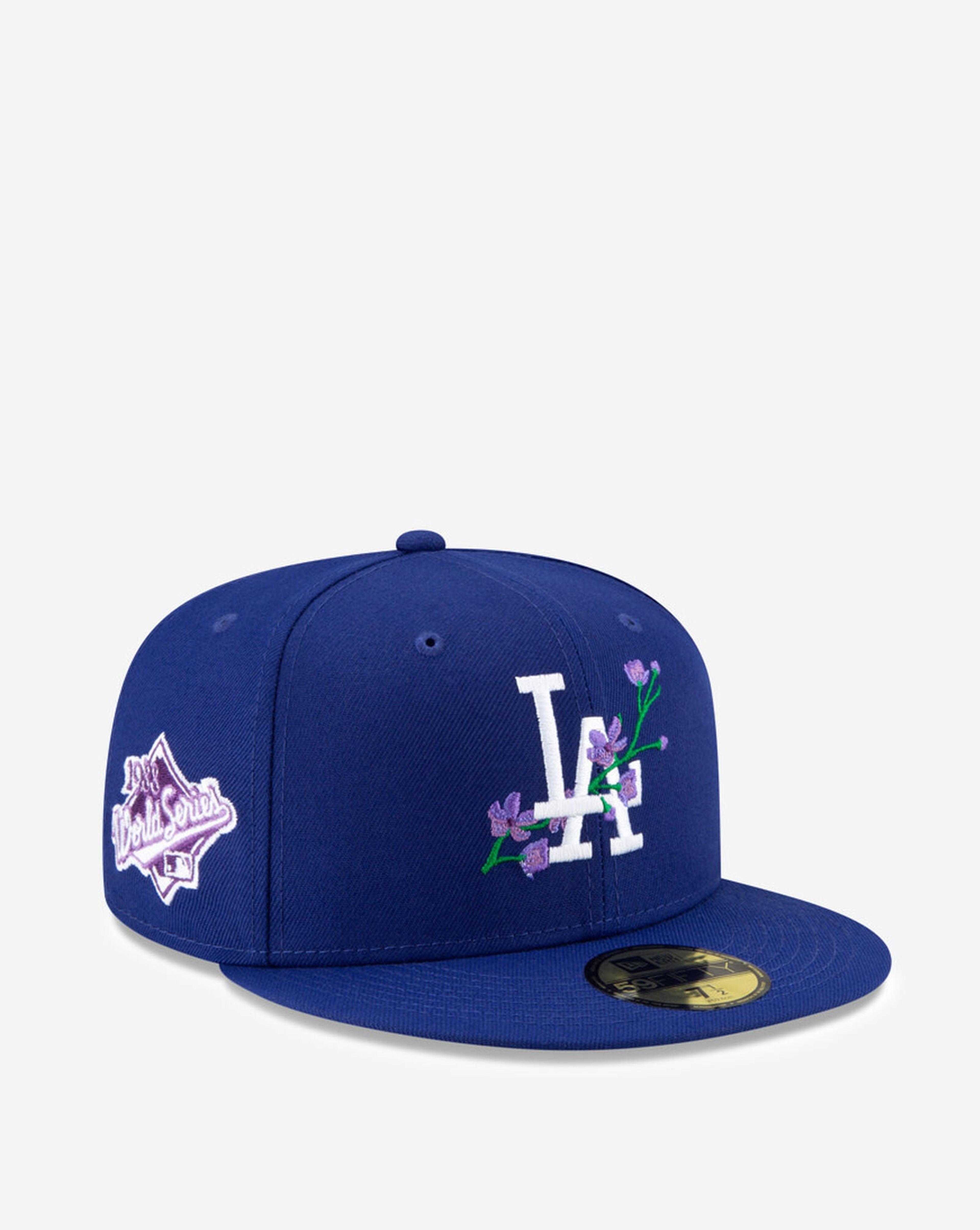 New Era 5950 Los Angeles Dodgers 'Side Patch Bloom'