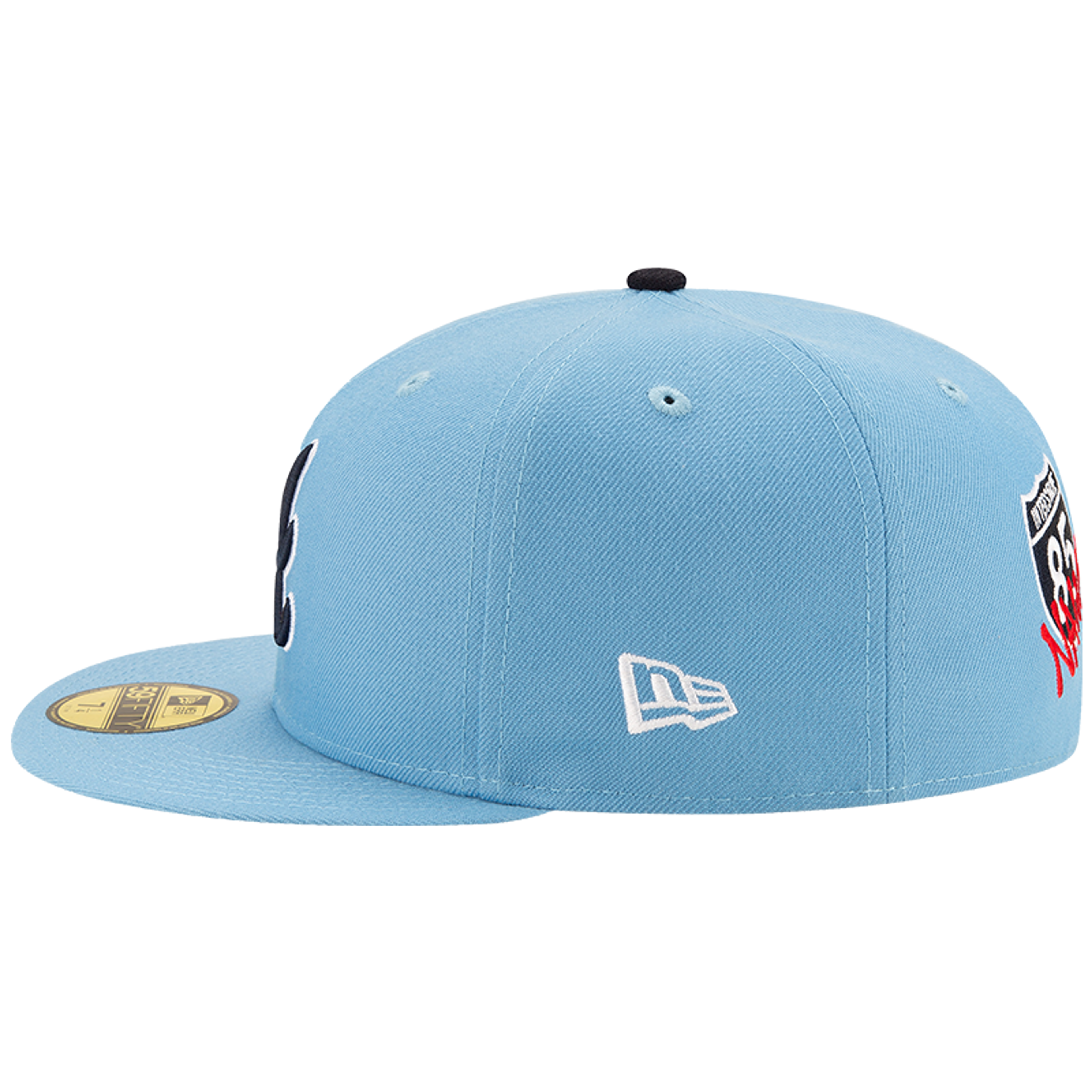NTWRK - OFFSET X ATLANTA BRAVES BLUE 59FIFTY FITTED