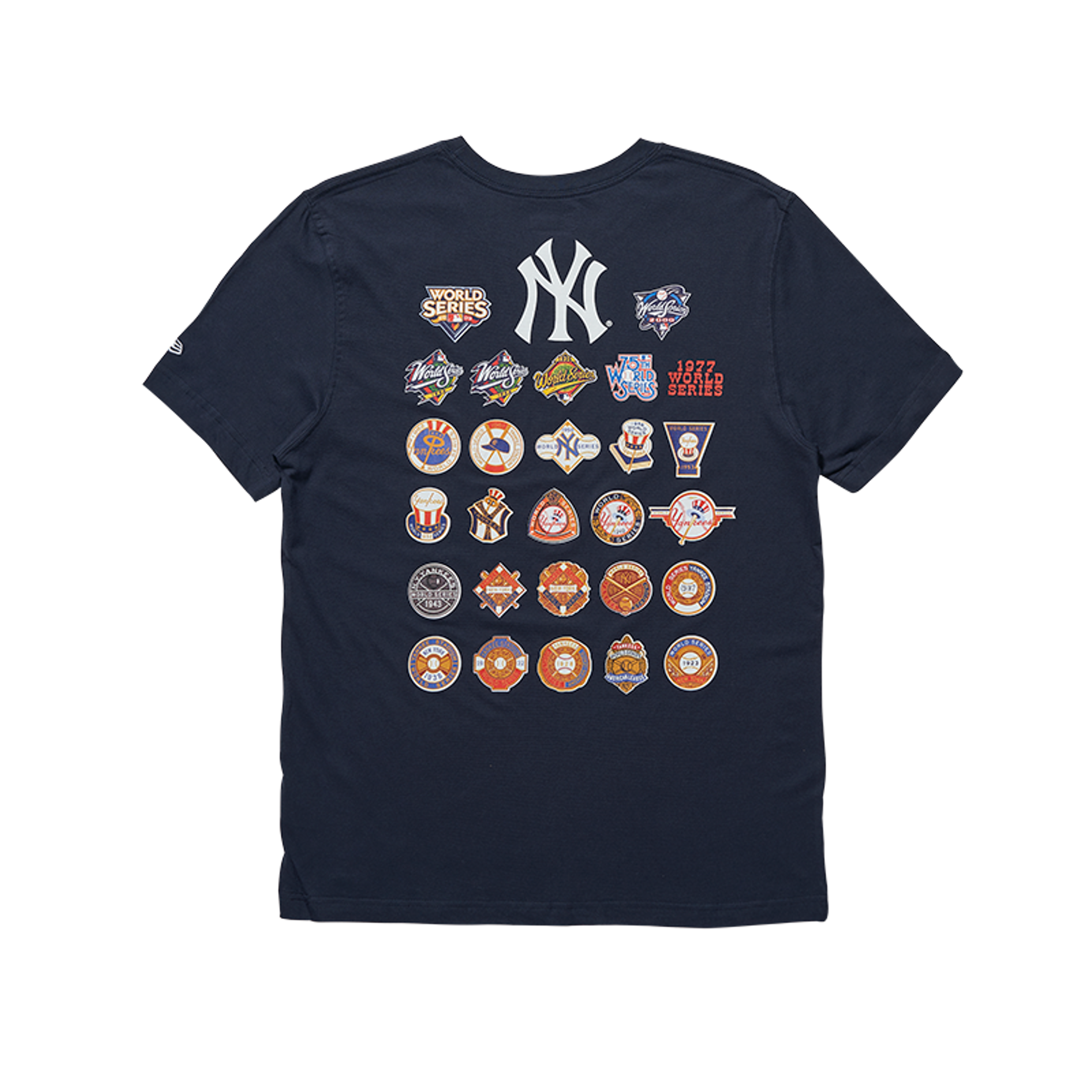 New Era MLB New York Yankees logo t-shirt in white exclusive as