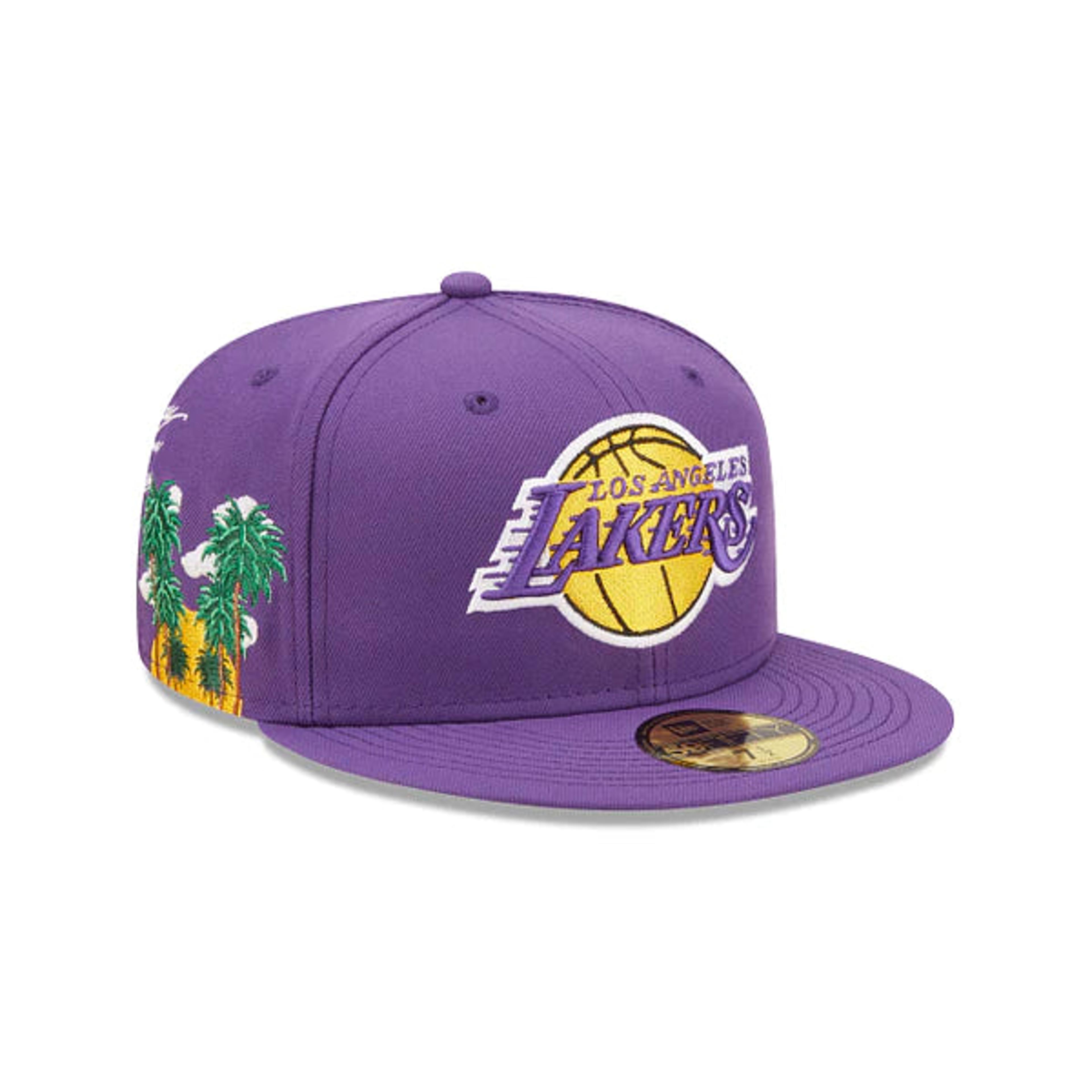 NTWRK - New Era Los Angeles Lakers 'Cloud Icon' 5950 Fitted -7 3/4