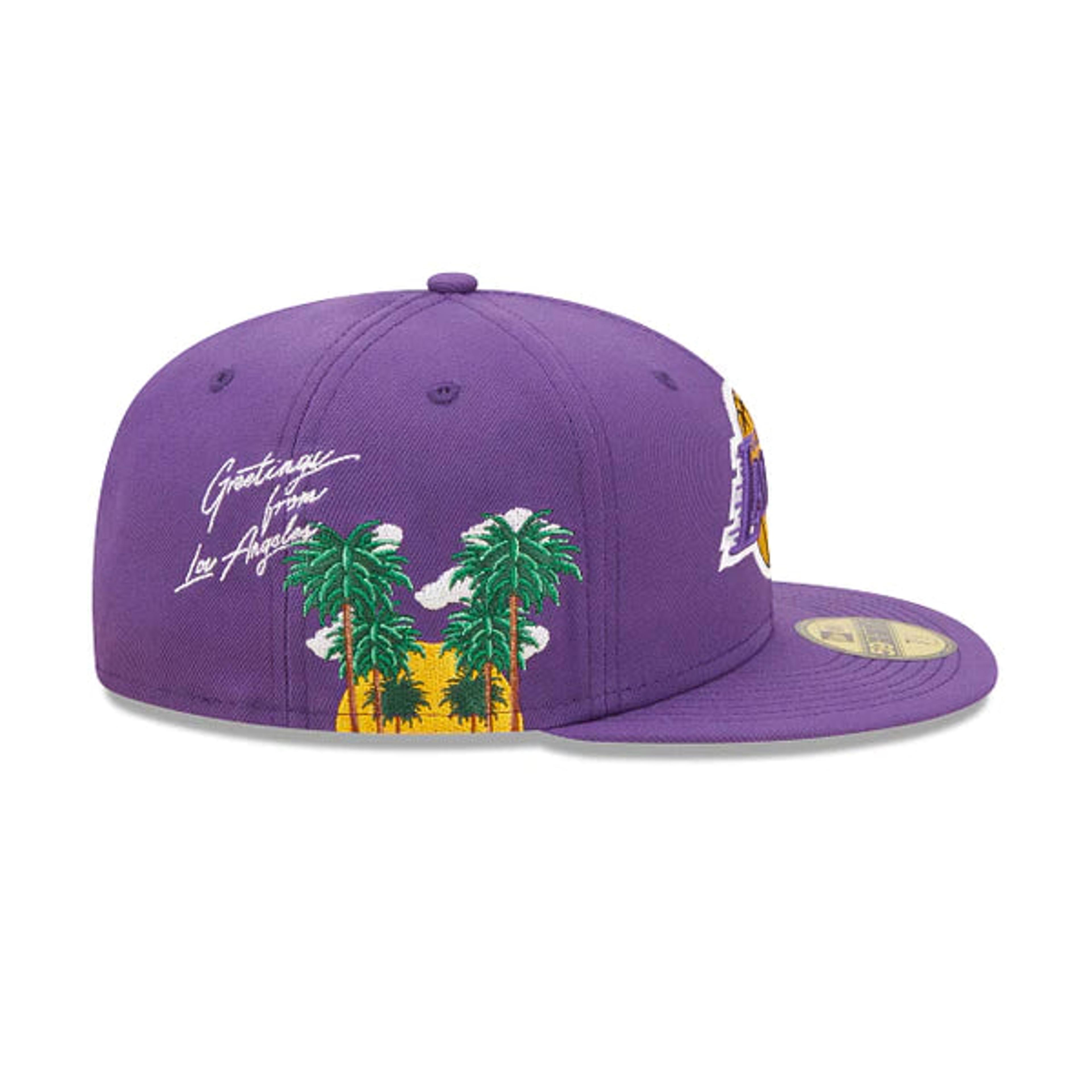 Alternate View 1 of New Era Los Angeles Lakers 'Cloud Icon' 5950 Fitted