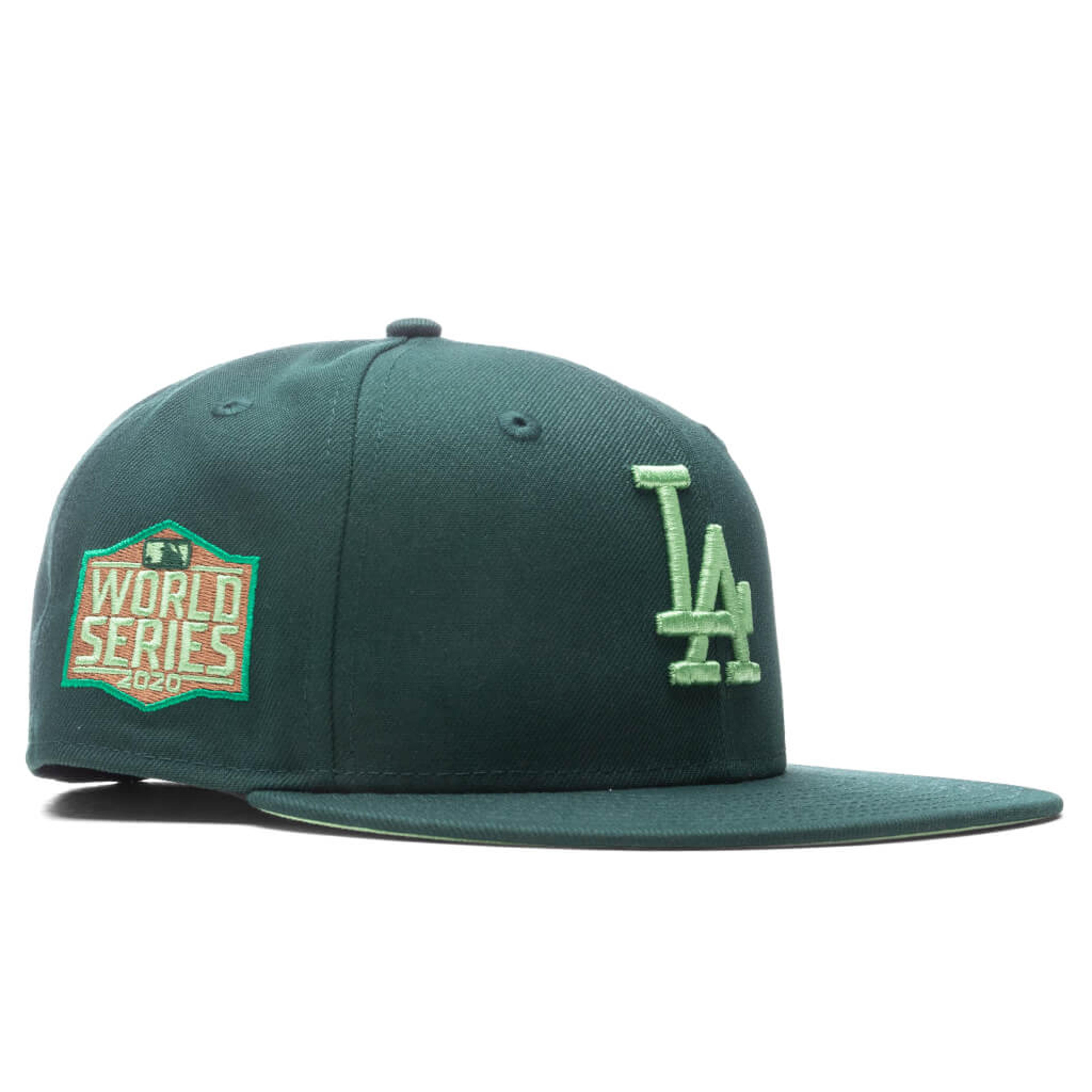 Los Angeles Dodgers MLB 2020 World Series Patch 59Fifty Fitted Hat