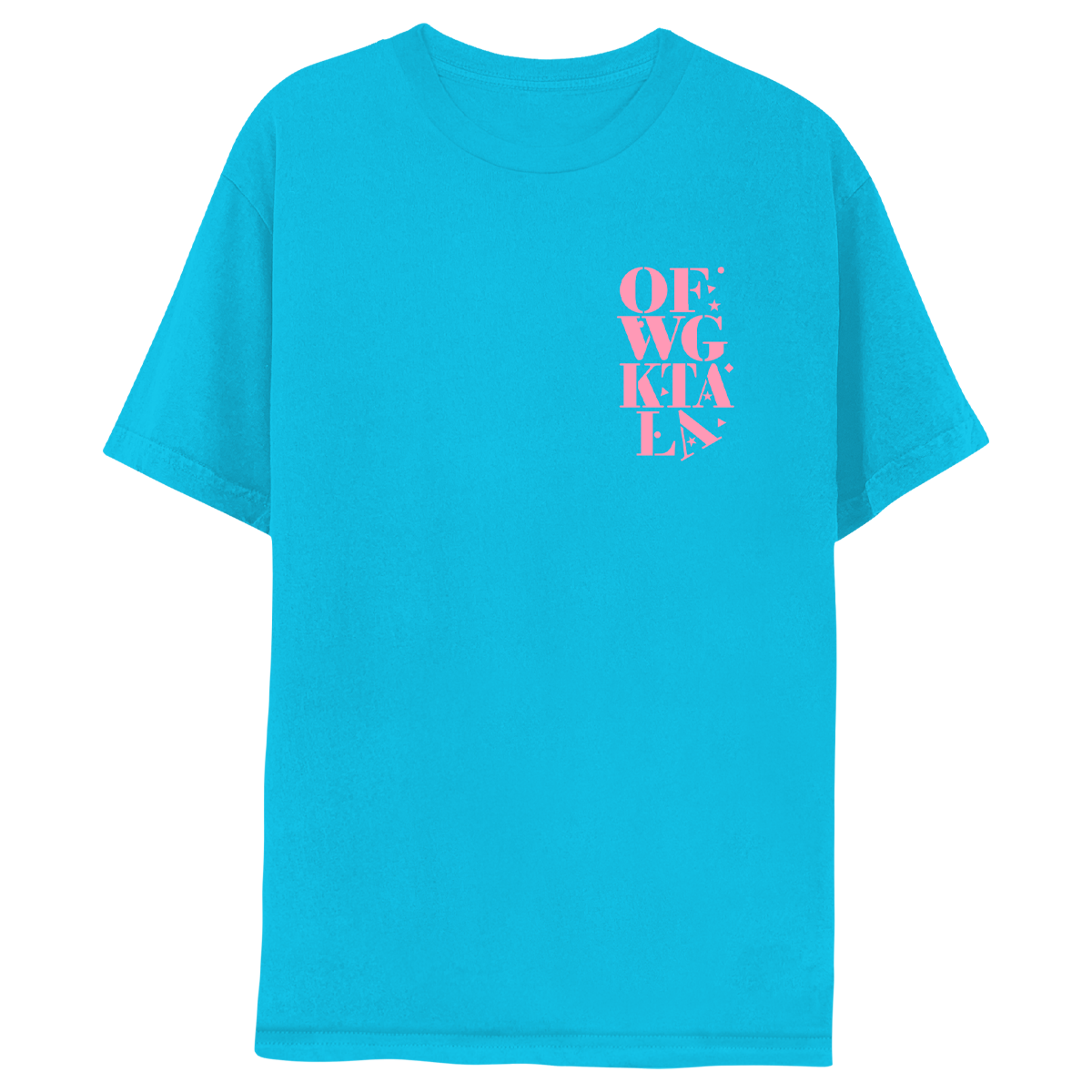 Stacked LA T-shirt - Turquoise