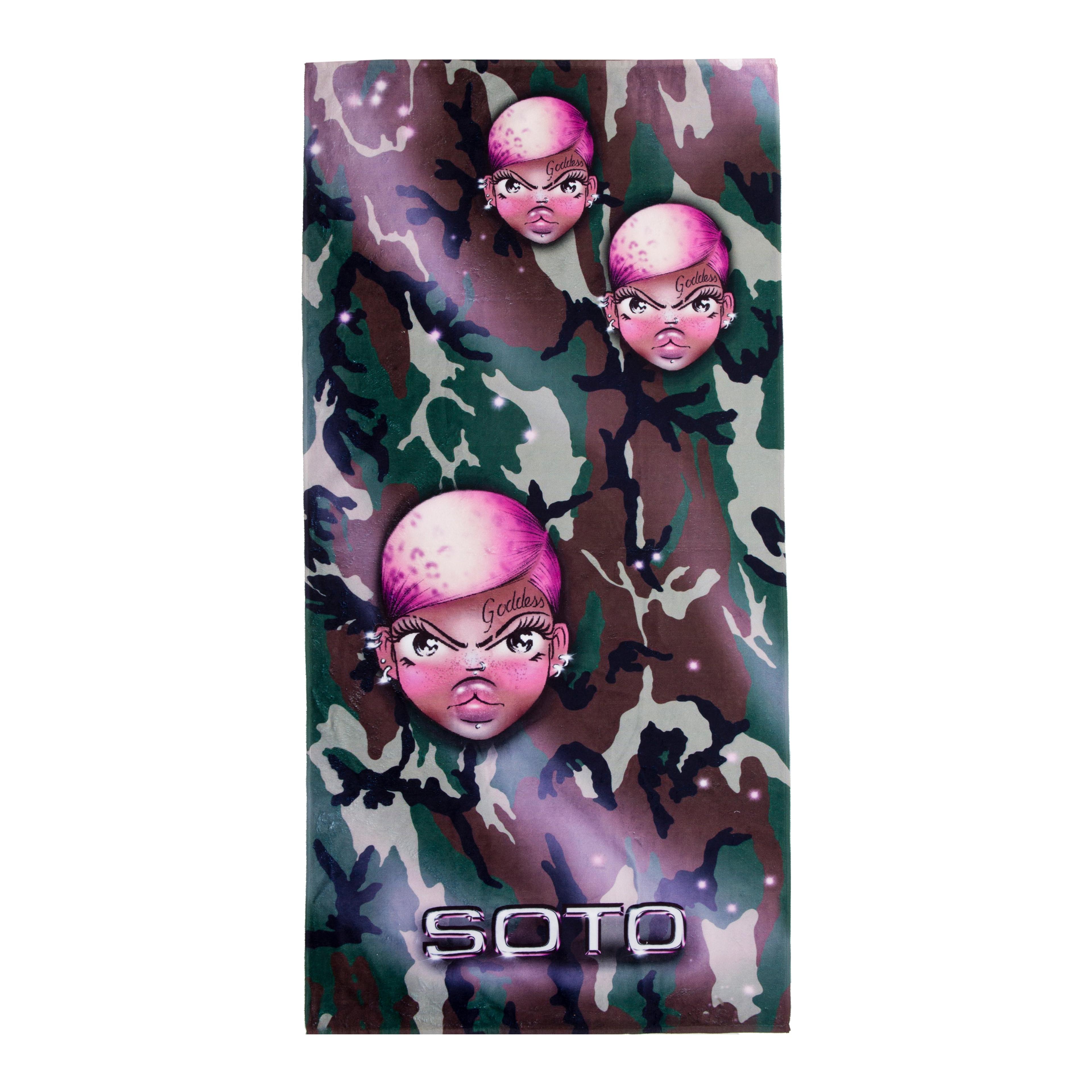 Camo Beach Towel