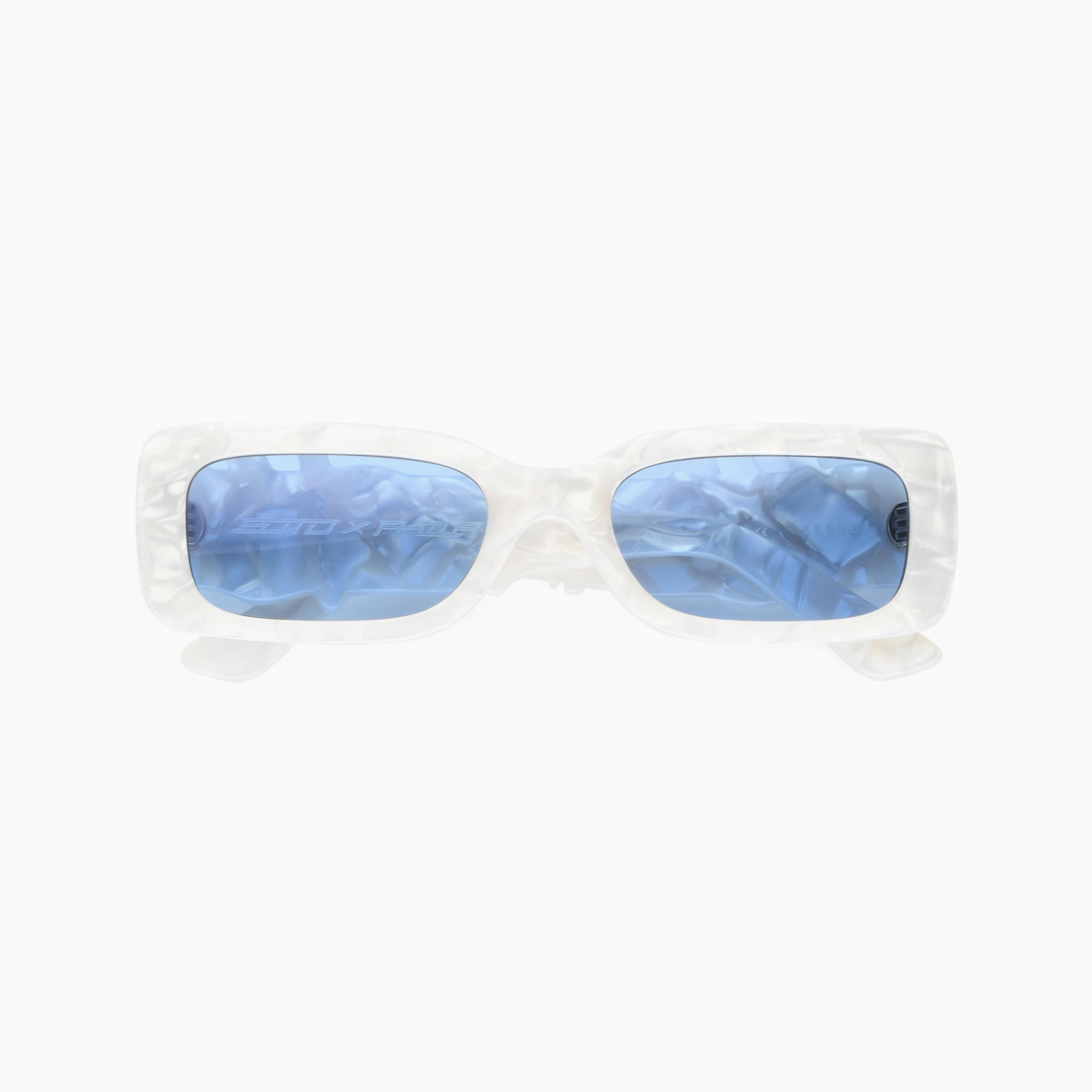 Alternate View 1 of MANIFEST SUNGLASSES - Selenite Blue