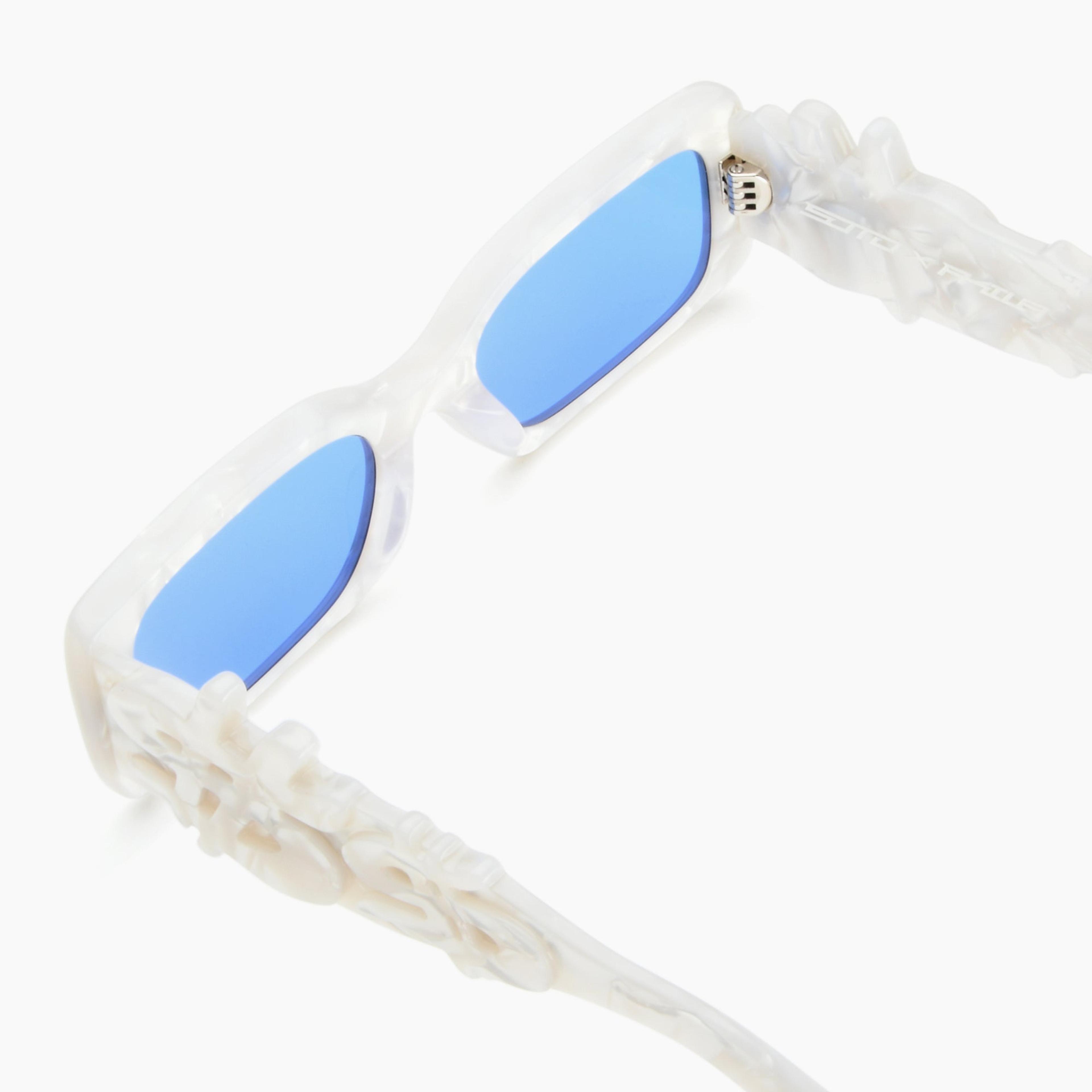 Alternate View 7 of MANIFEST SUNGLASSES - Selenite Blue