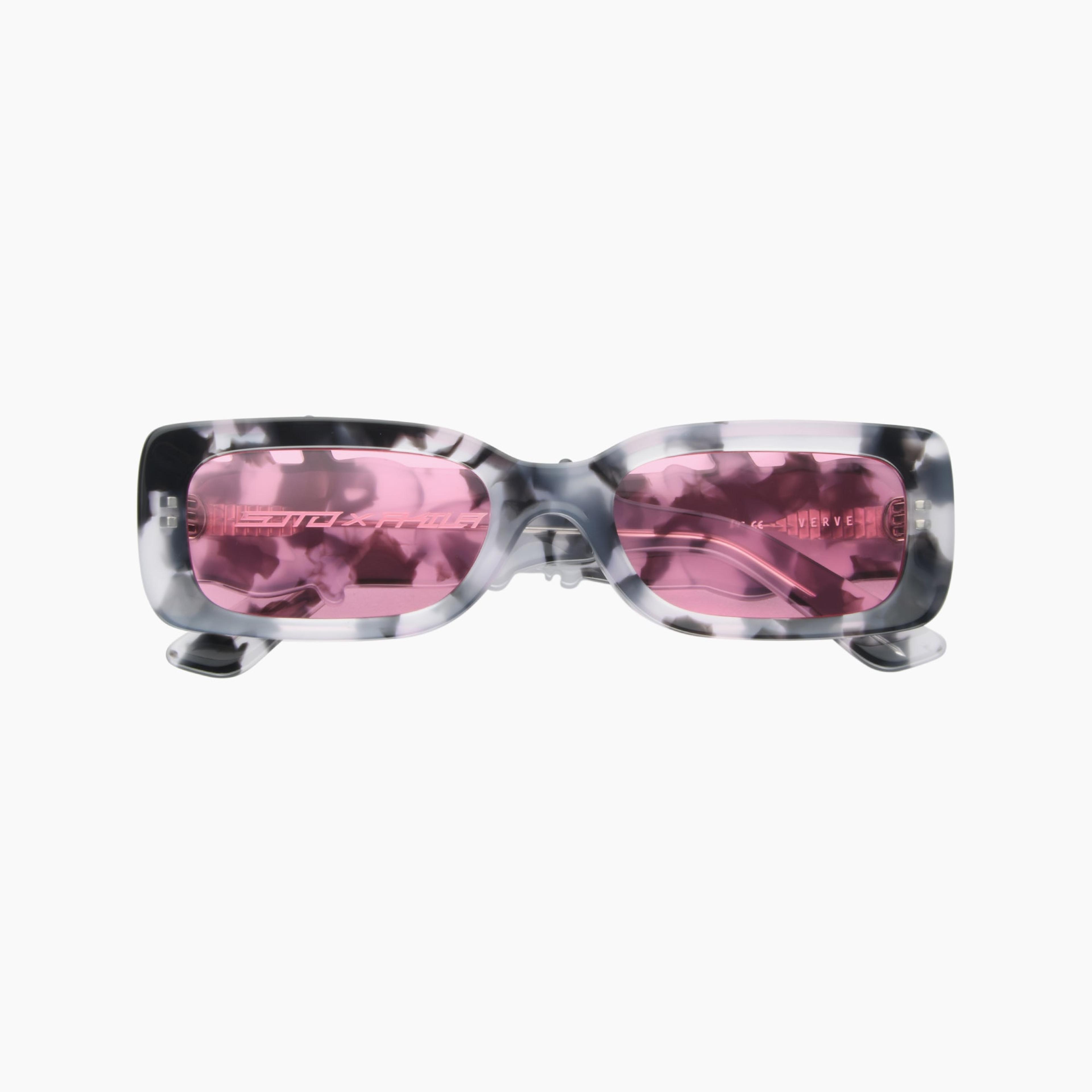 Alternate View 1 of MANIFEST SUNGLASSES - Obsidian Pink