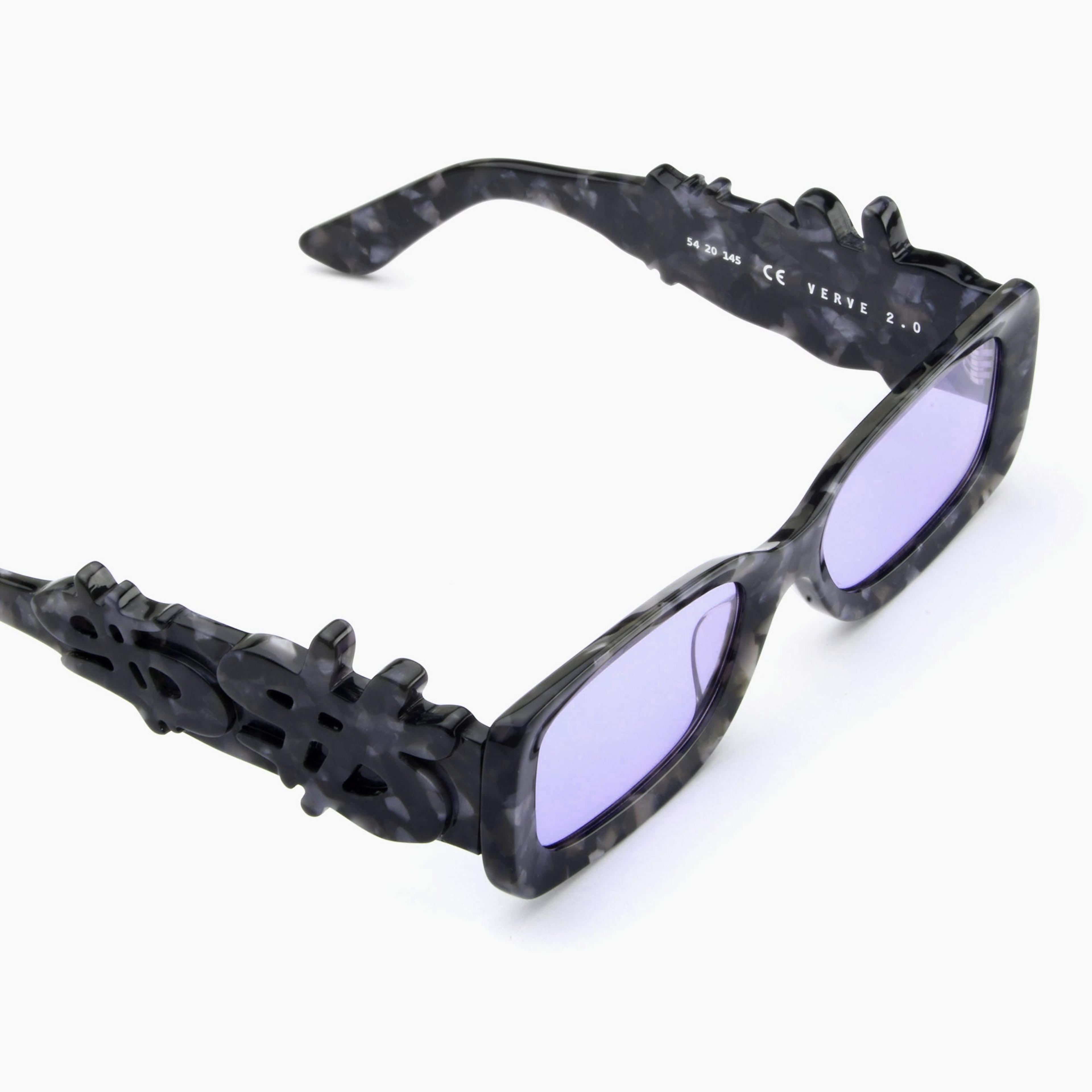 Alternate View 4 of MANIFEST SUNGLASSES - Violet