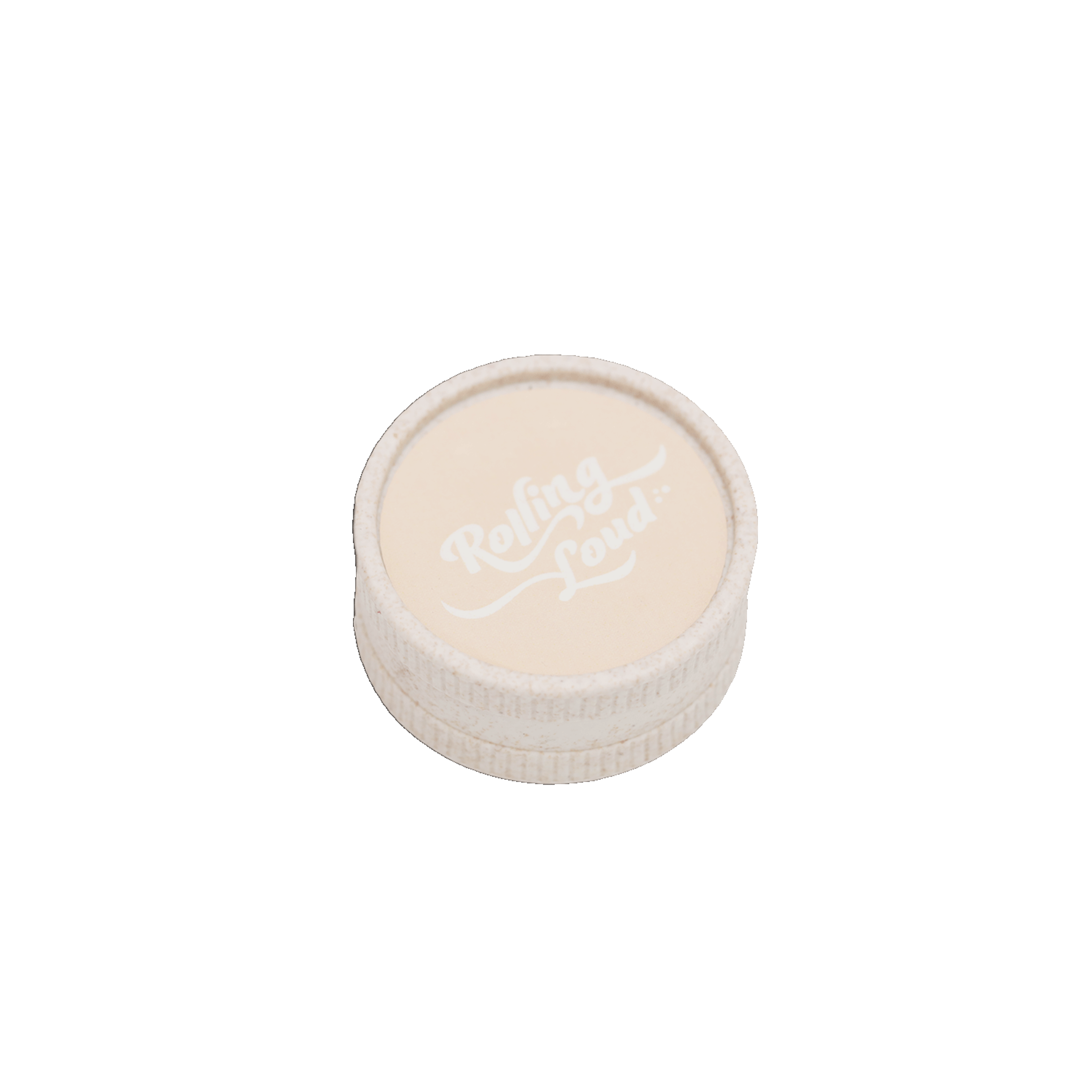 Rolling Loud 2 Chamber Plastic White Grinder