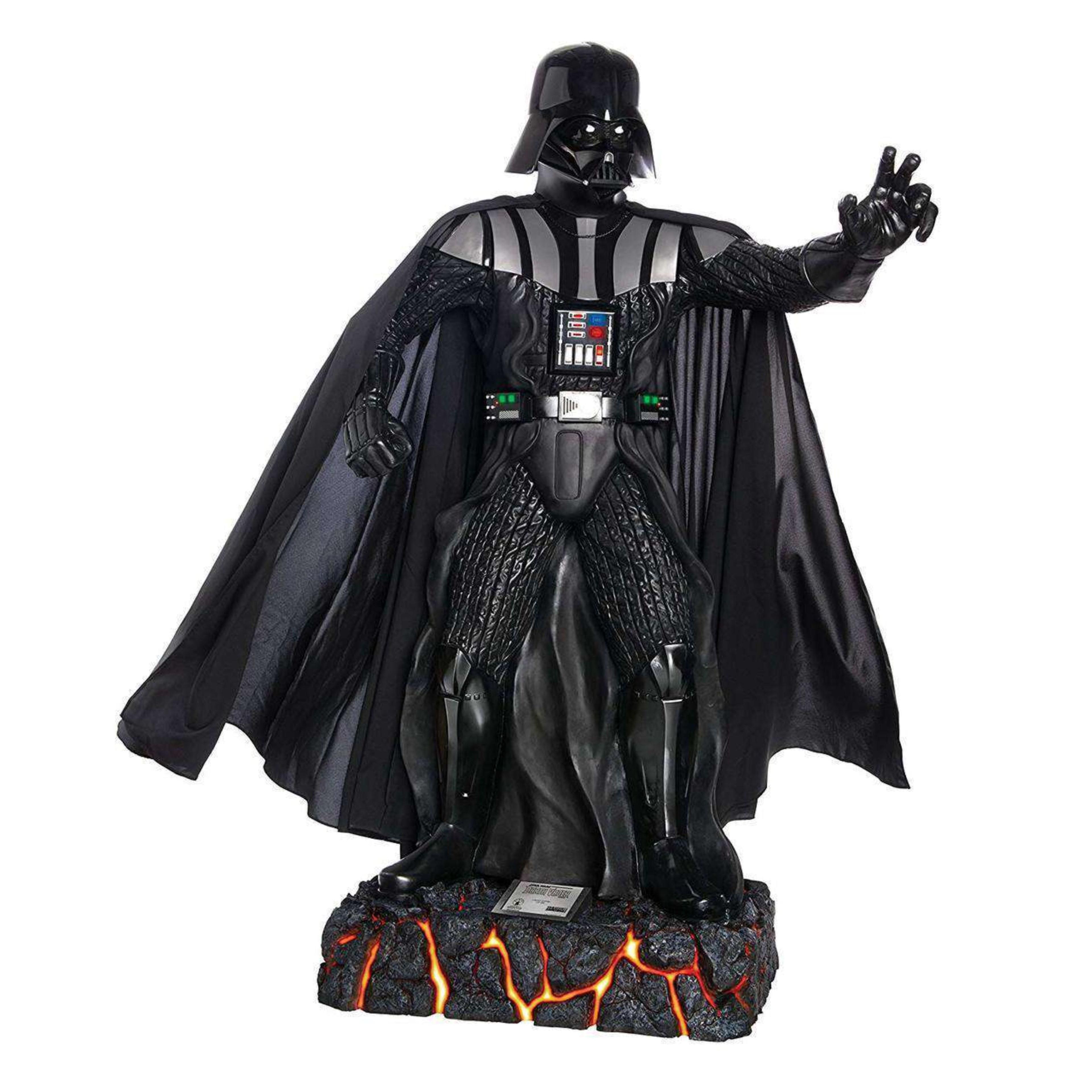 Star Wars Darth Vader Anakin Skywalker Life Size Statue Light Up