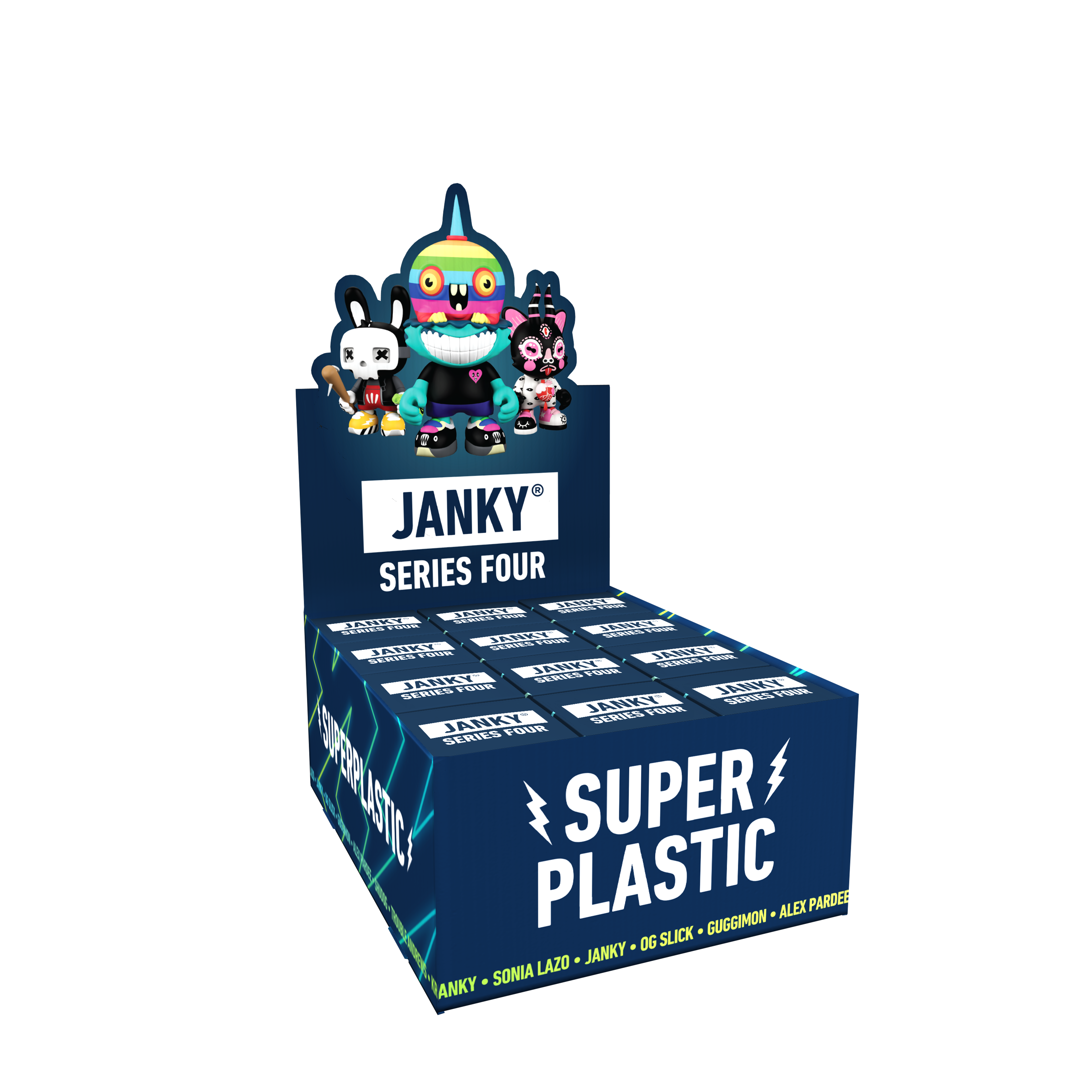 Janky Series Four - Case of 12 Blind Boxes