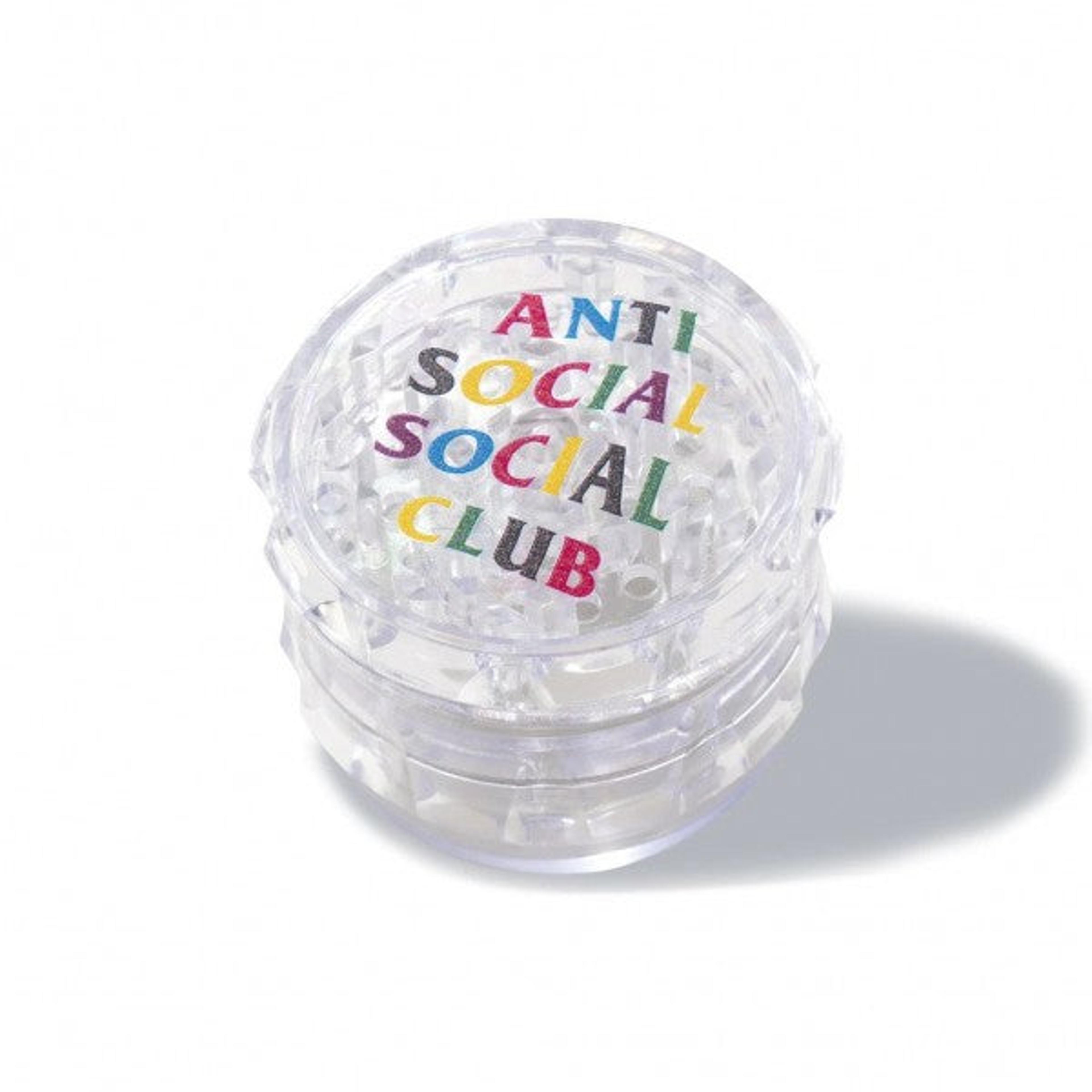 Anti Social Social Club Jellybean Grinder Clear
