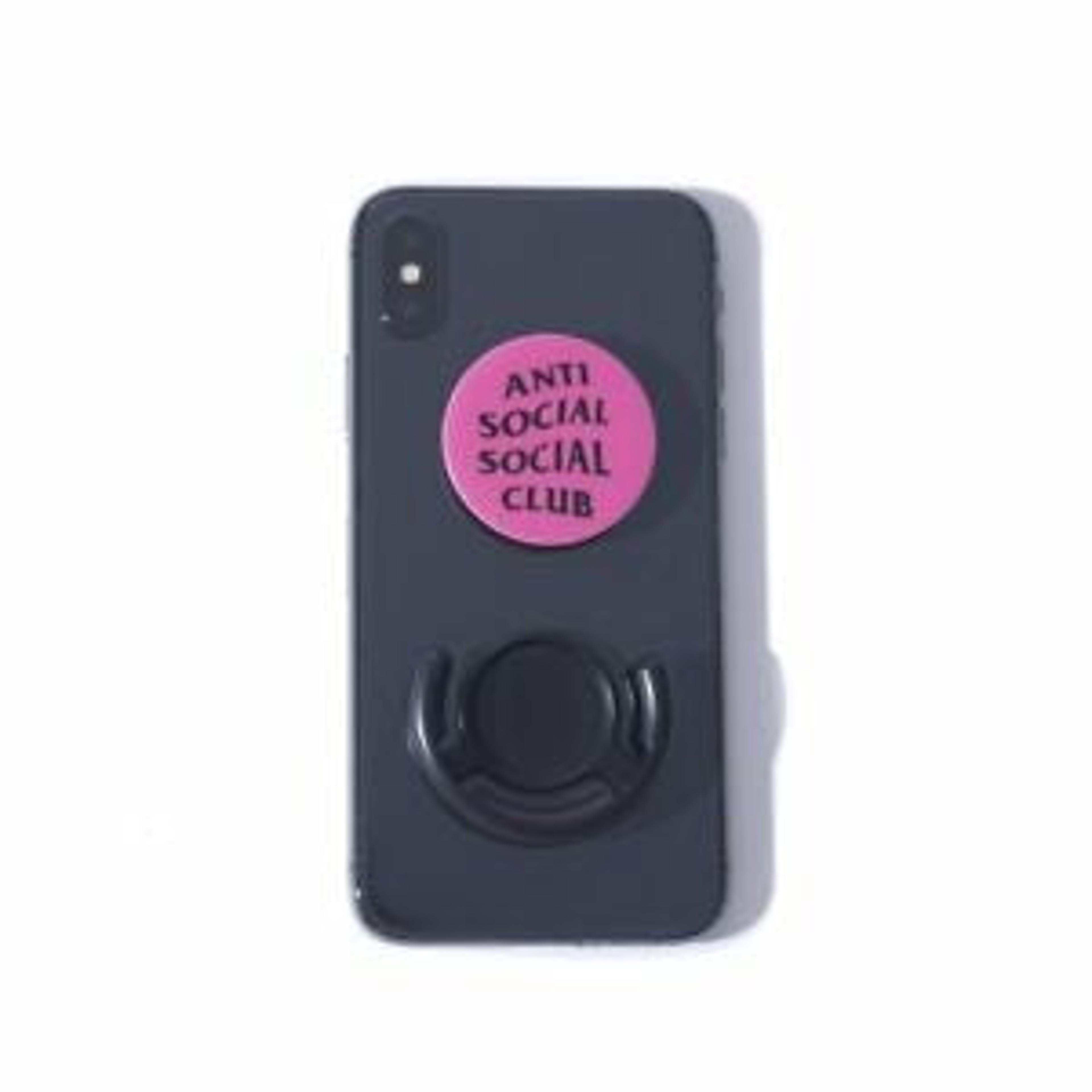 Anti Social Social Club Pop Socket Pink
