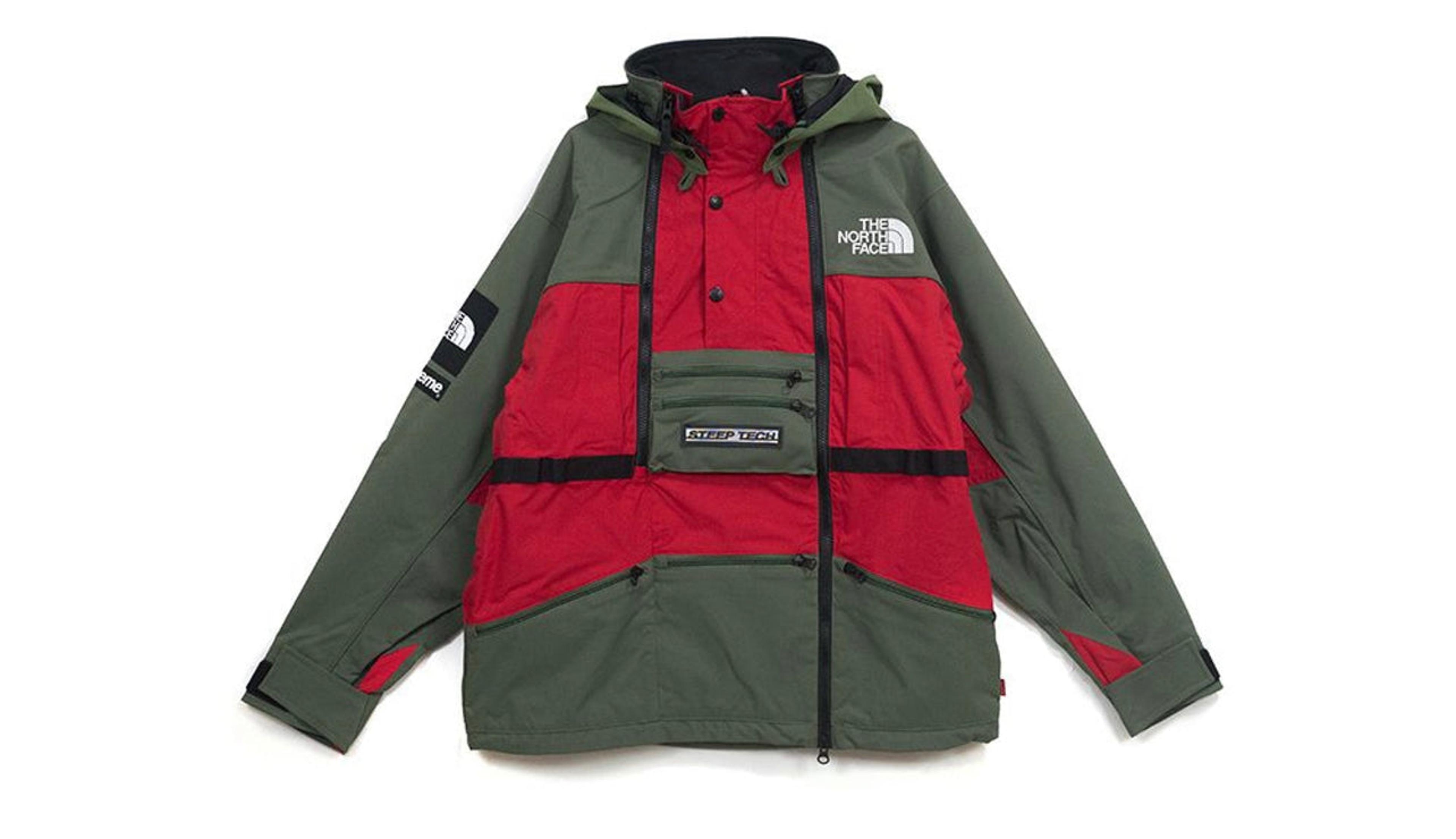 Supreme The North Face Steep Tech Hooded Jacket (olive) - RIF LA