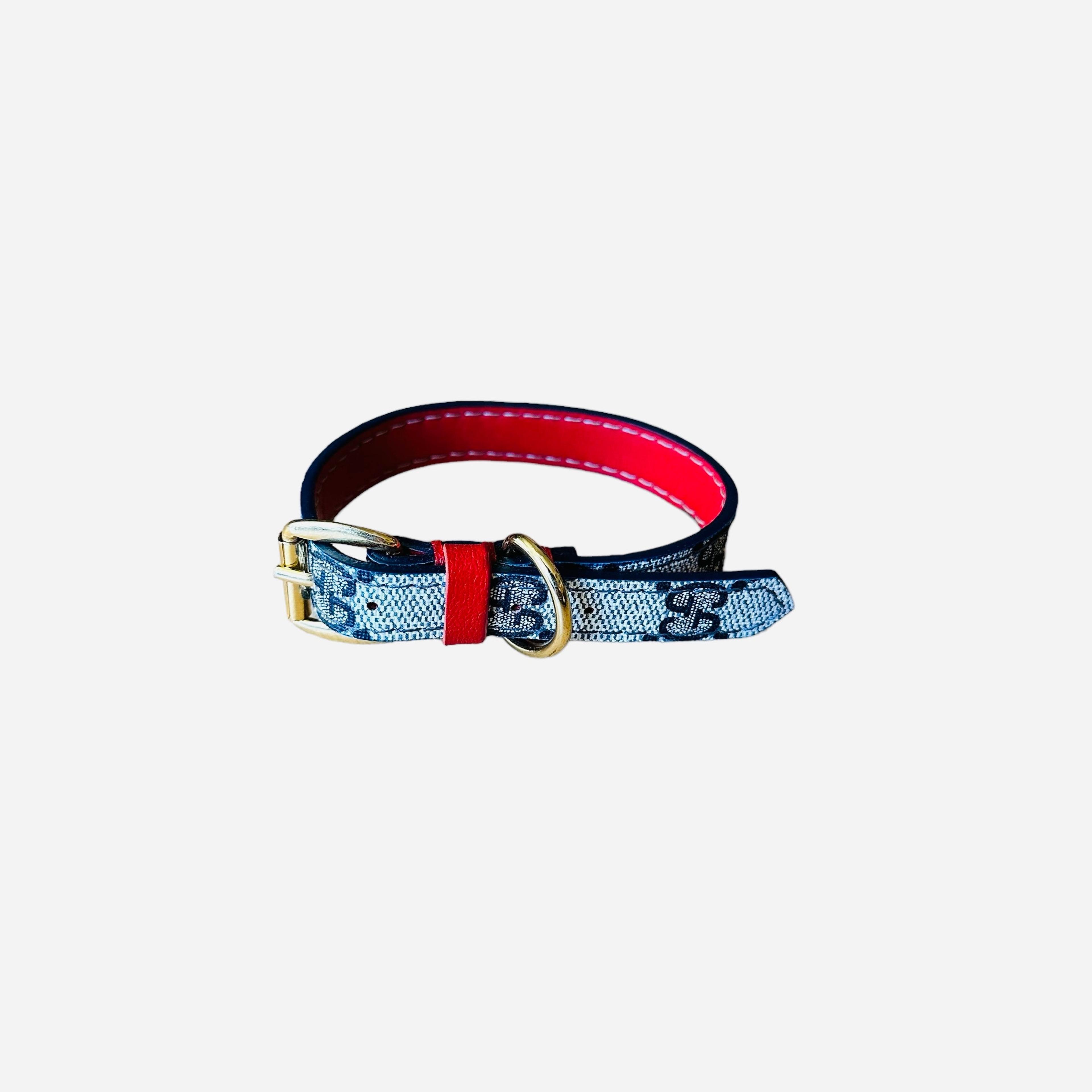 NTWRK - Louis Vuitton Damier Dog Collar (M)