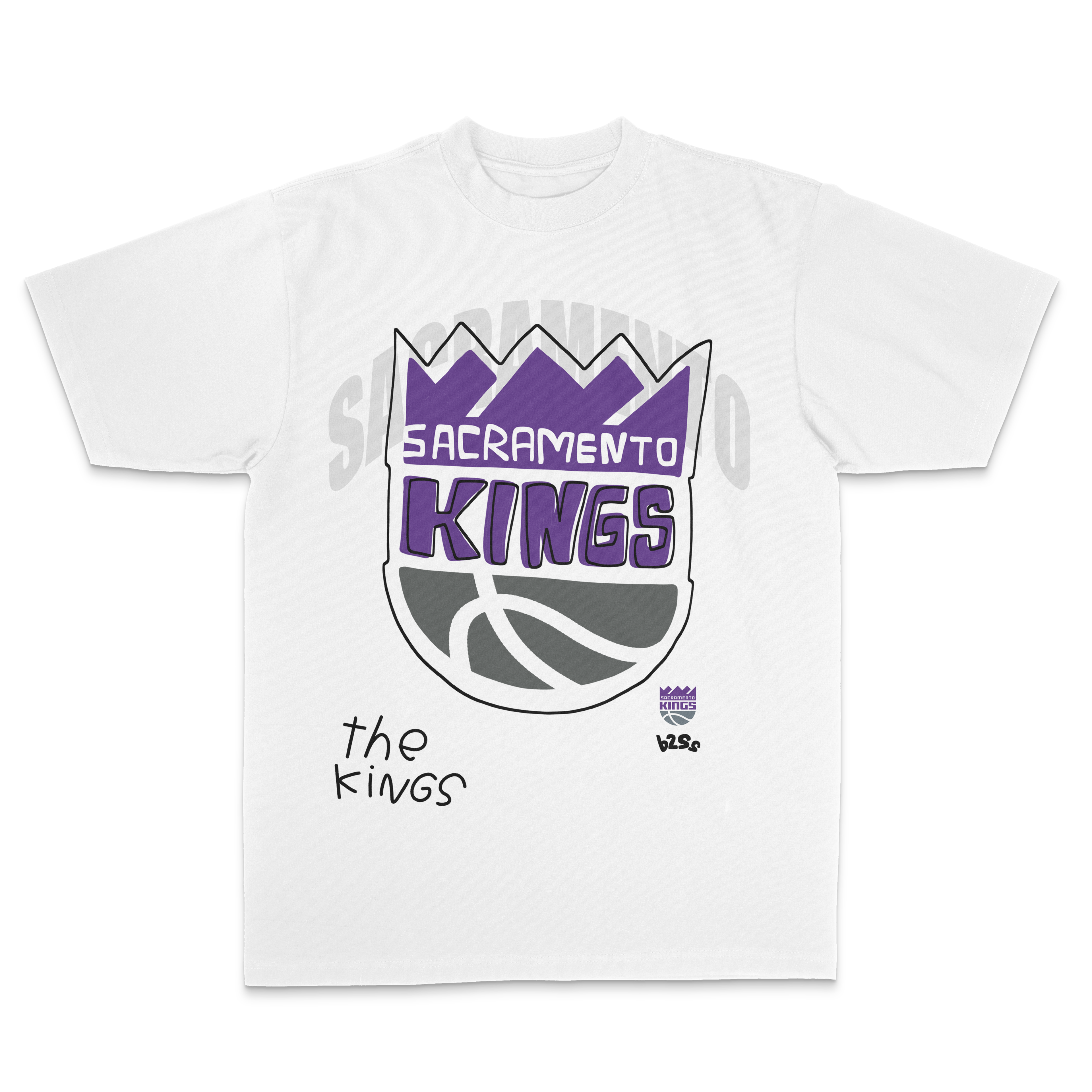 B2SS SACRAMENTO KINGS NBA CITY TEE