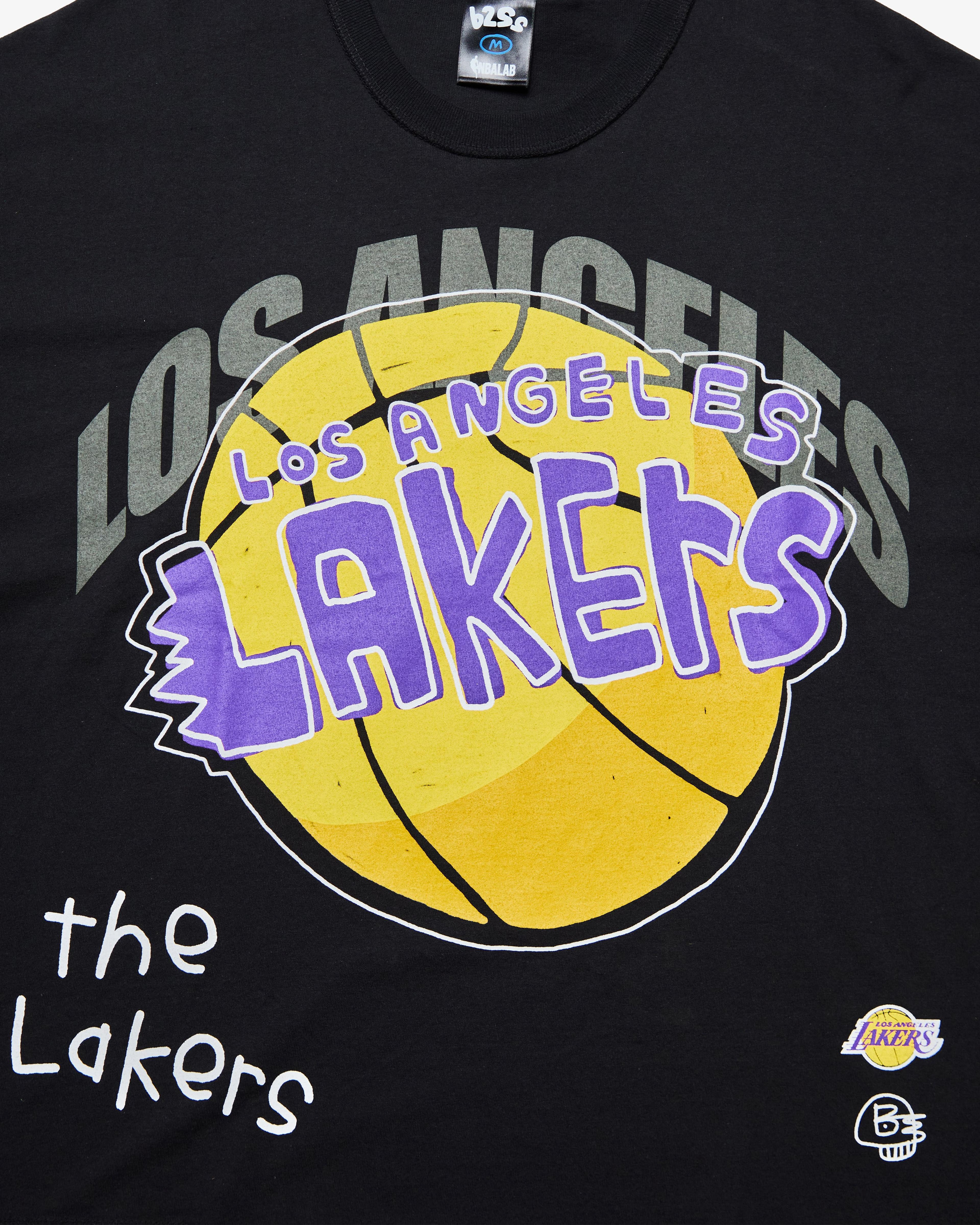Alternate View 2 of B2SS Los Angeles Lakers NBA Tee