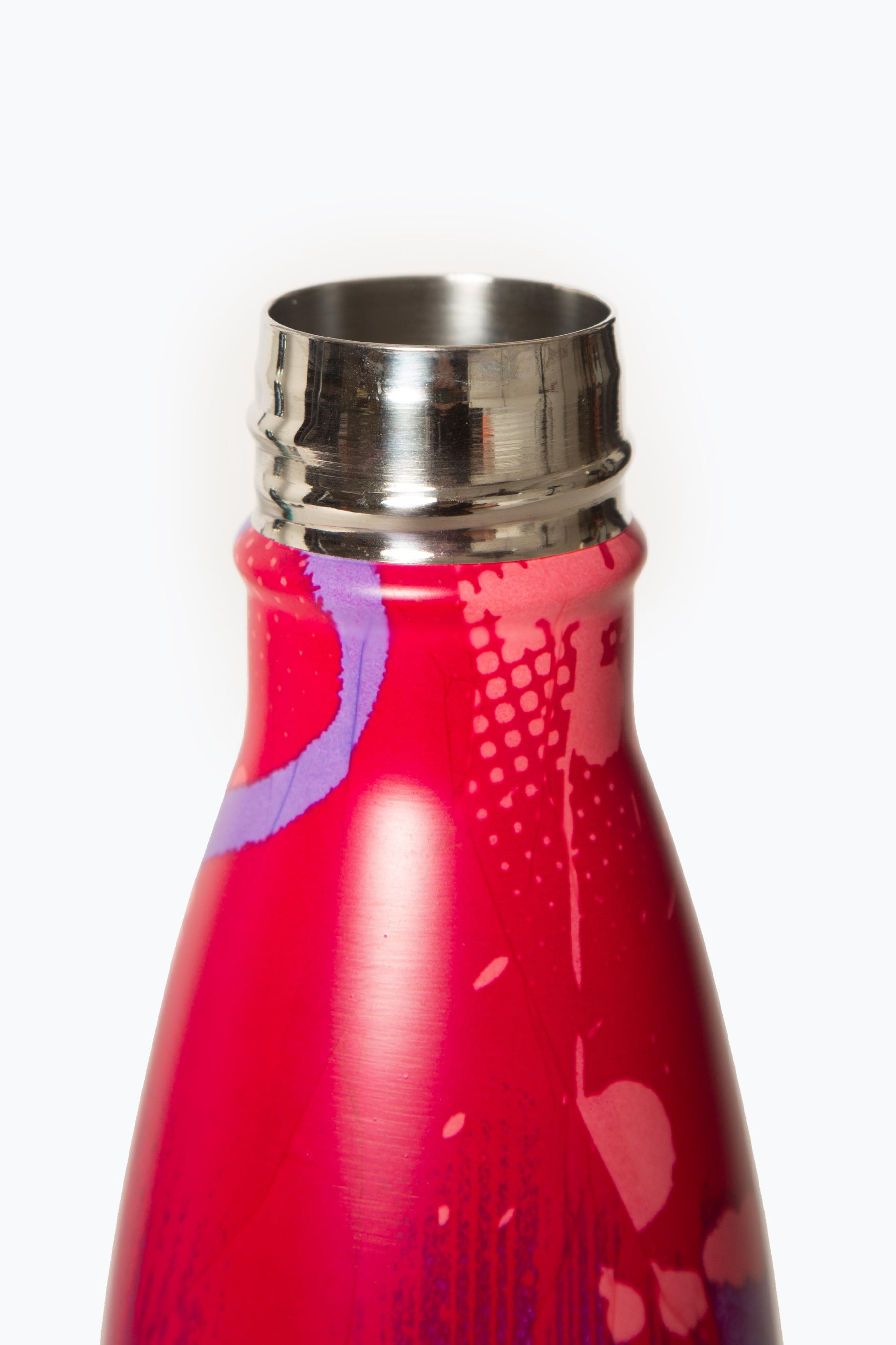 Alternate View 2 of HYPE PINK HEARTS DRIP METAL BOTTLE