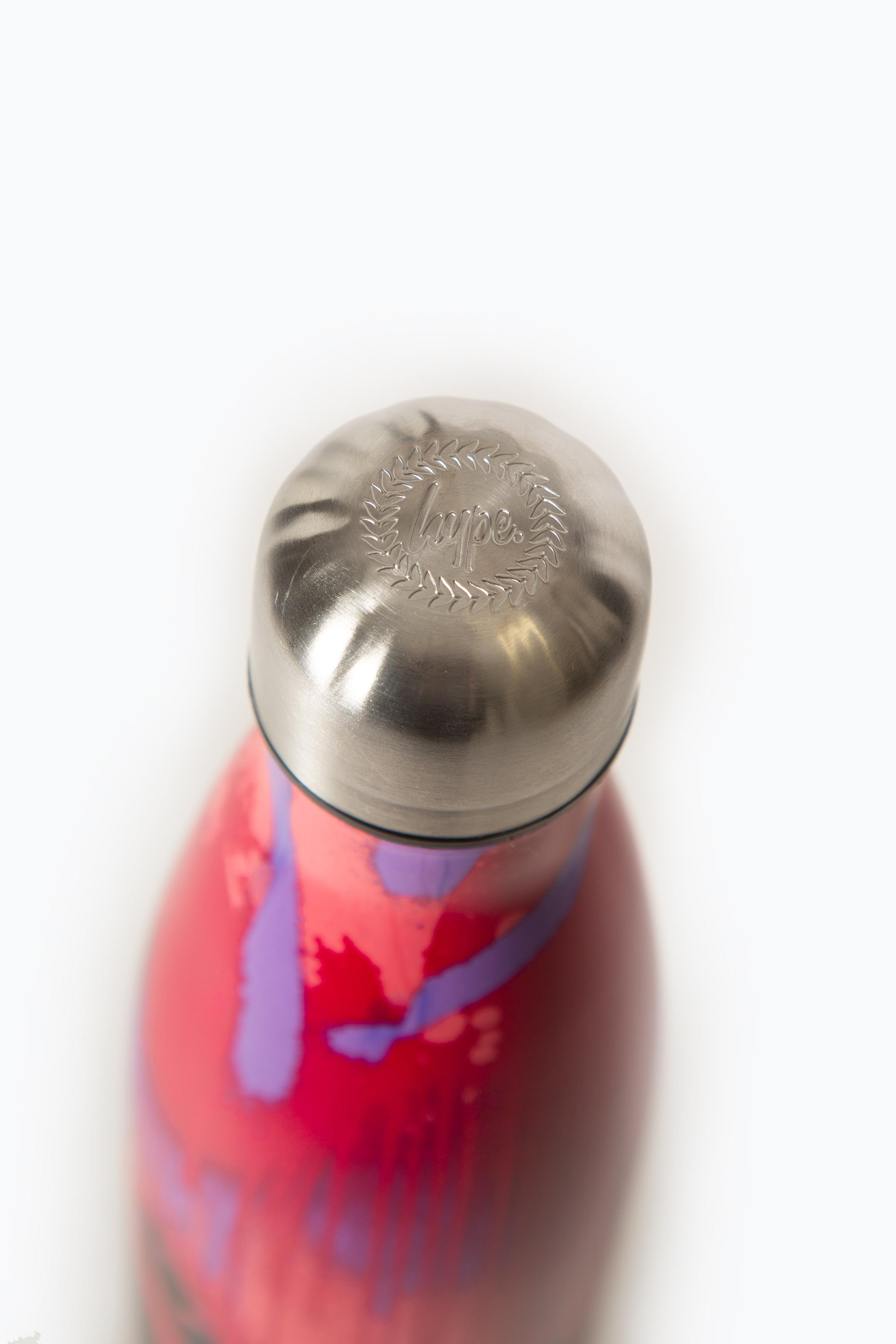 Alternate View 4 of HYPE PINK HEARTS DRIP METAL BOTTLE