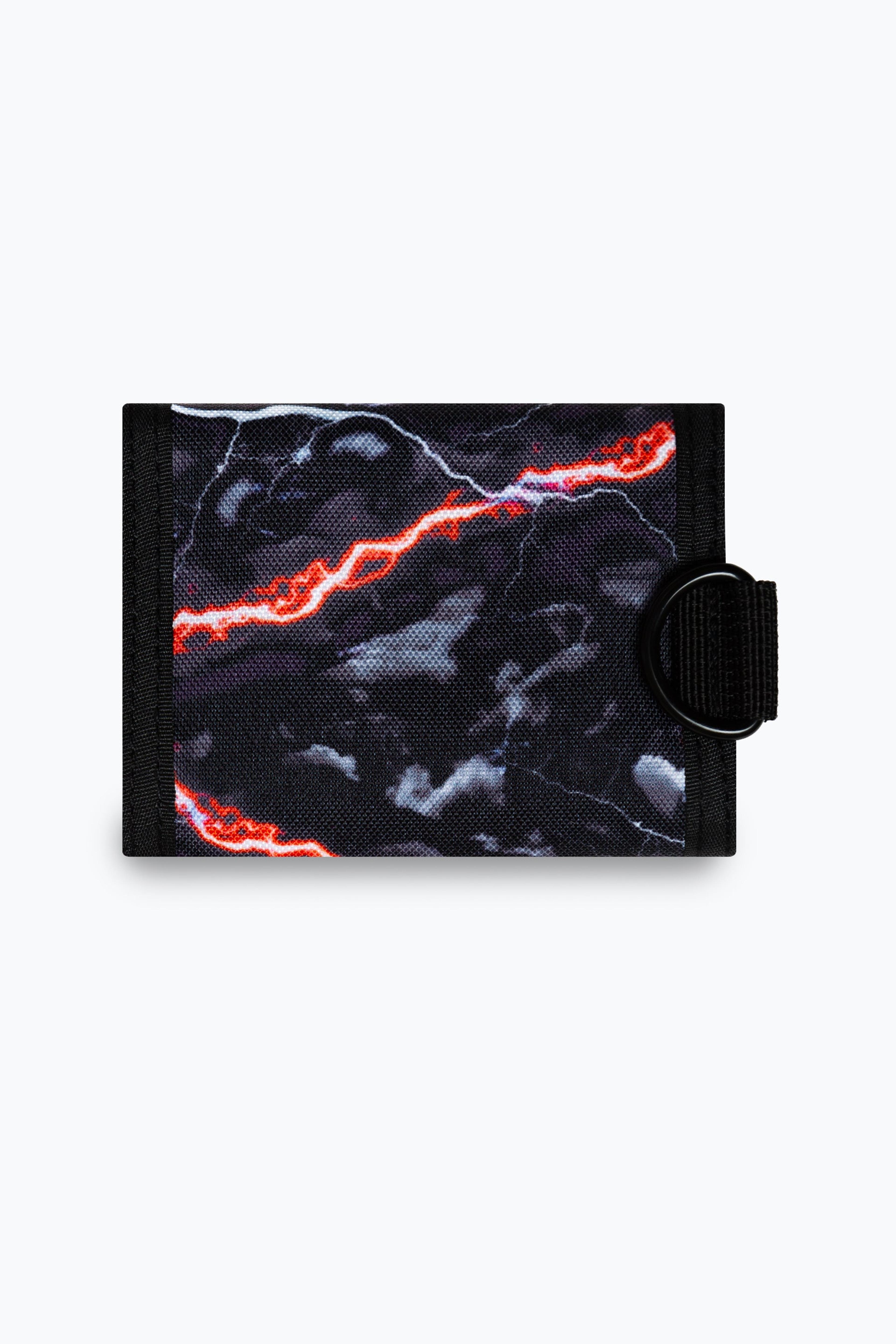 Alternate View 2 of HYPE UNISEX BLACK SMOKEY STORM OUTLINE CREST WALLET
