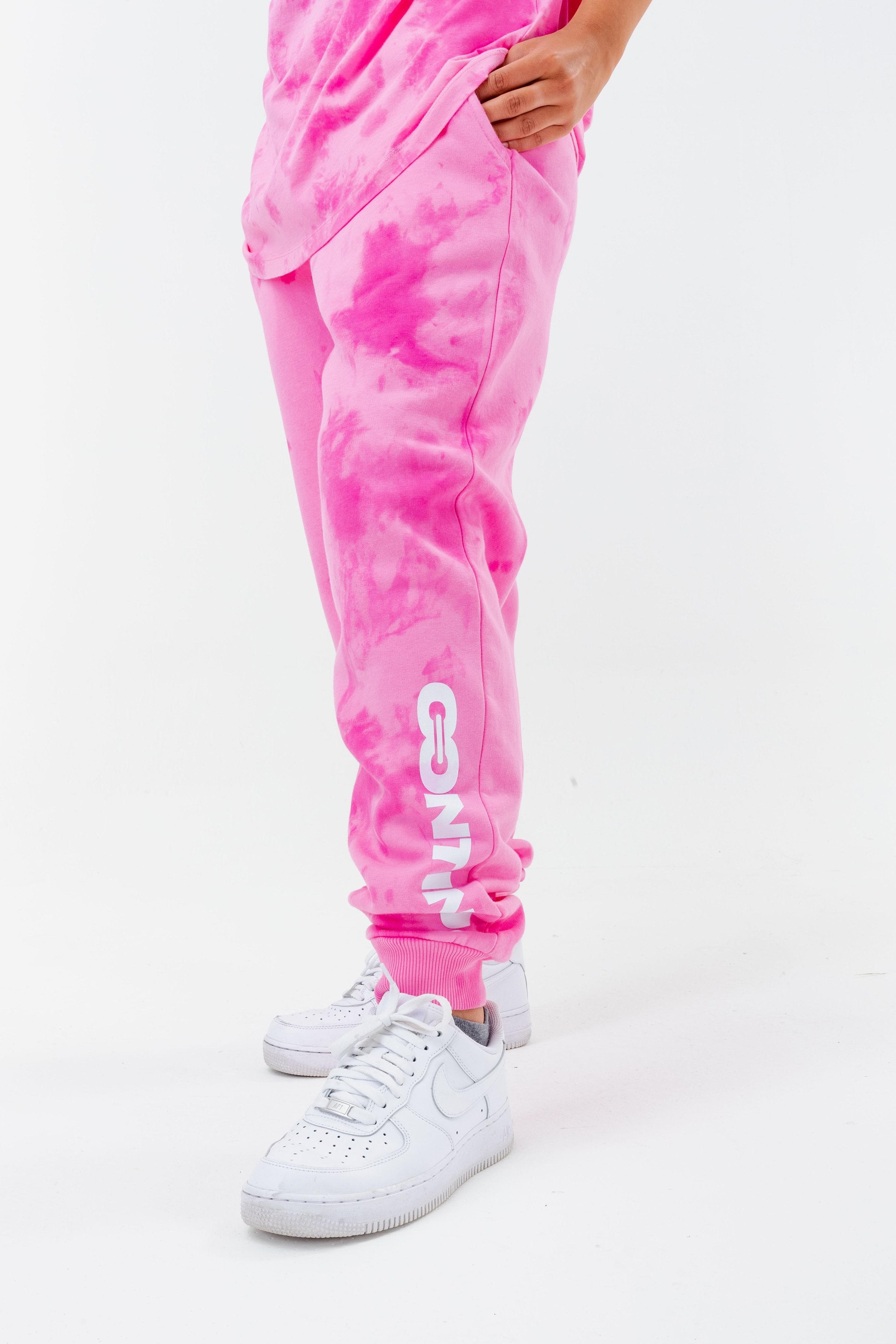 Alternate View 3 of CONTINU8 PINK TIE DYE JOGGERS