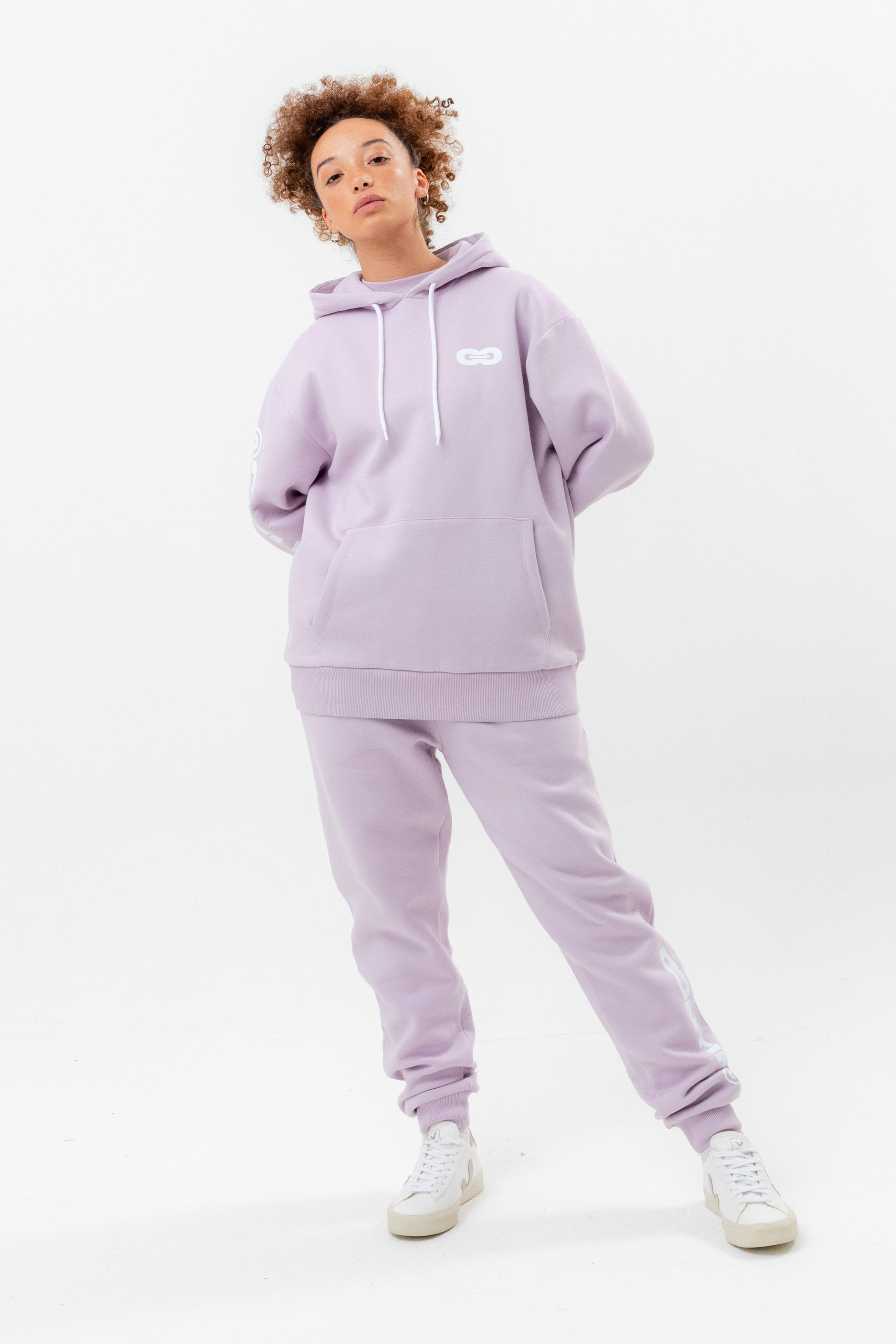 Alternate View 6 of CONTINU8 LILAC OVERSIZED HOODIE