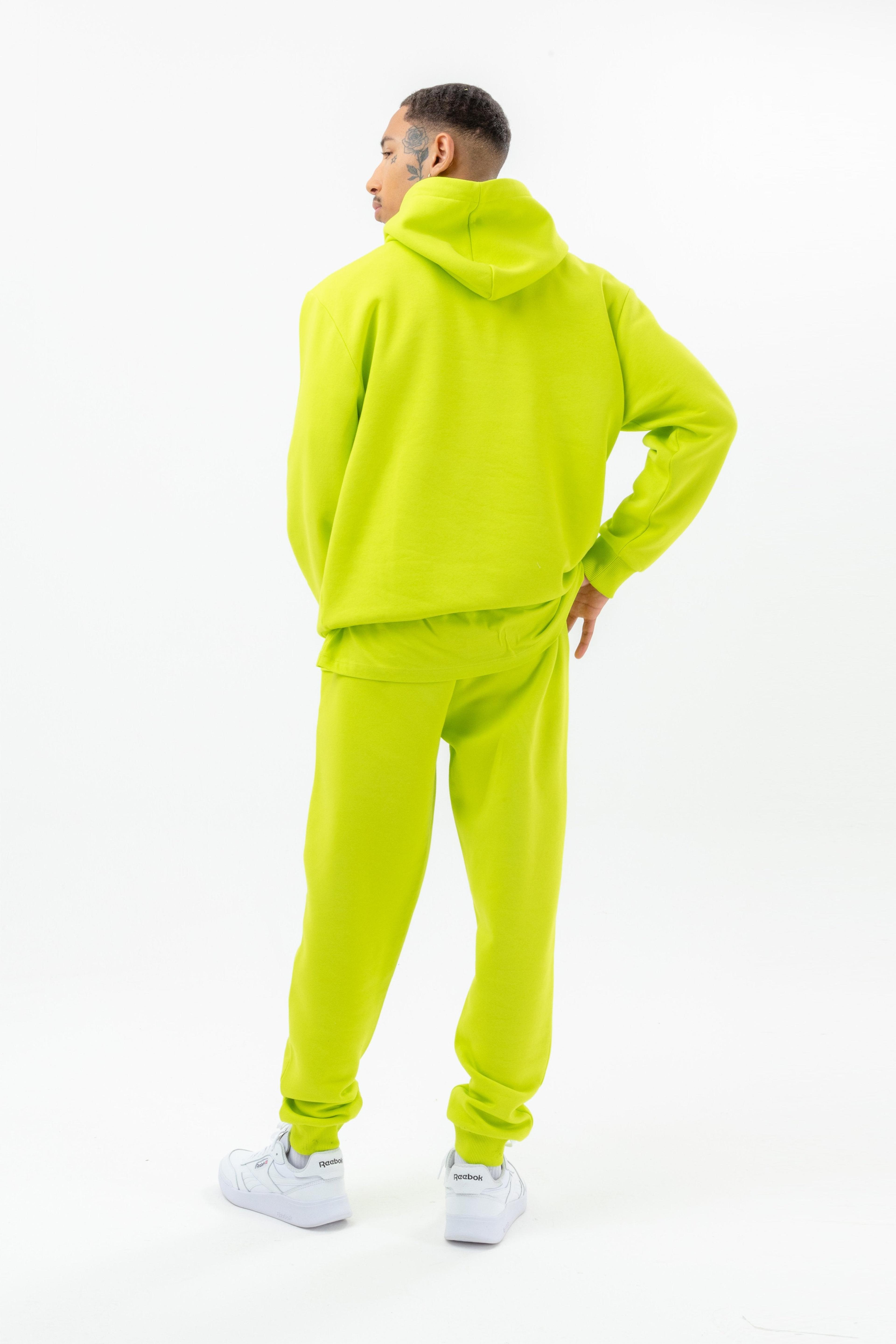 Alternate View 8 of CONTINU8 NEON GREEN OVERSIZED HOODIE