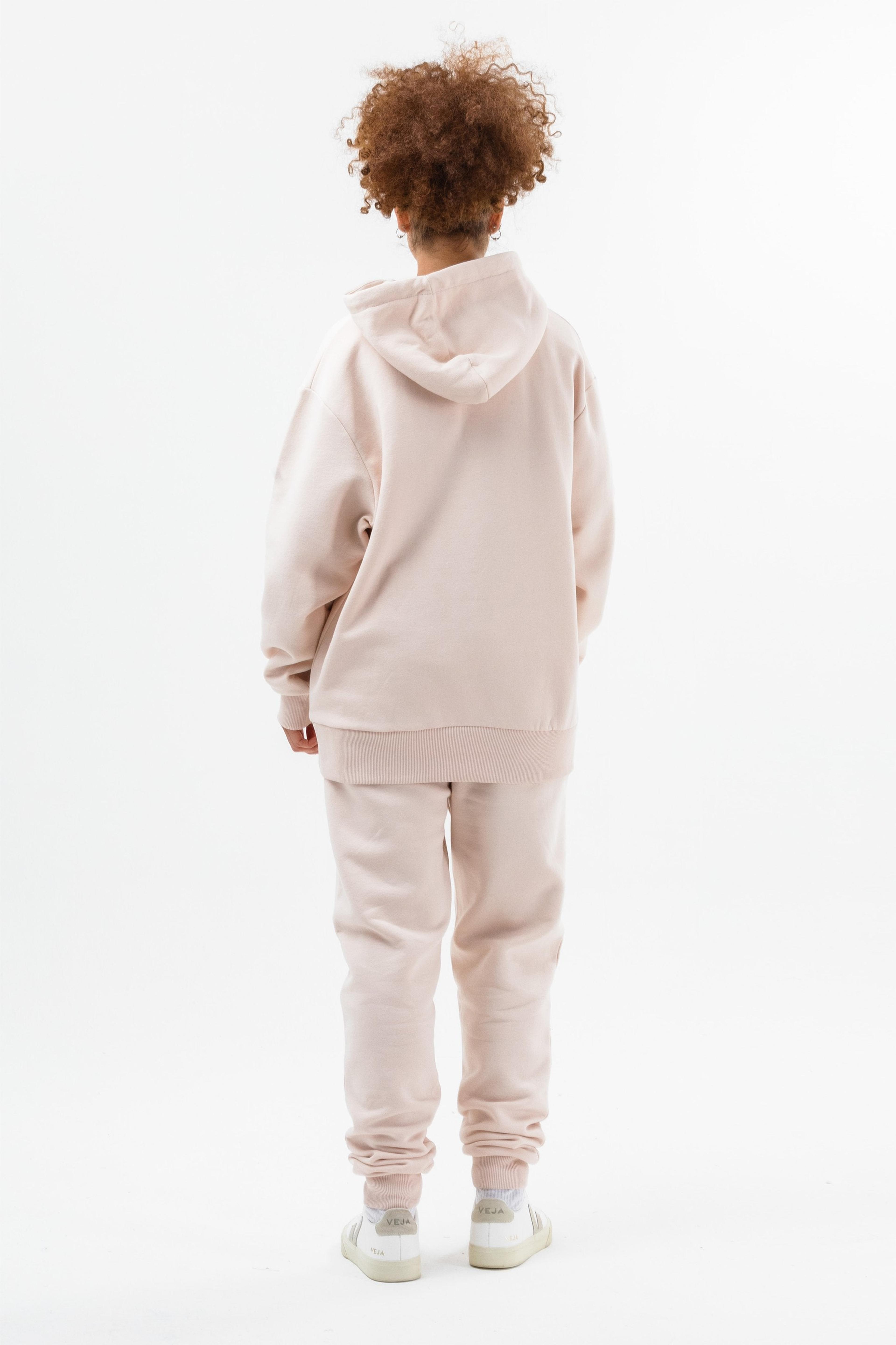 Alternate View 5 of CONTINU8 LIGHT PINK OVERSIZED HOODIE