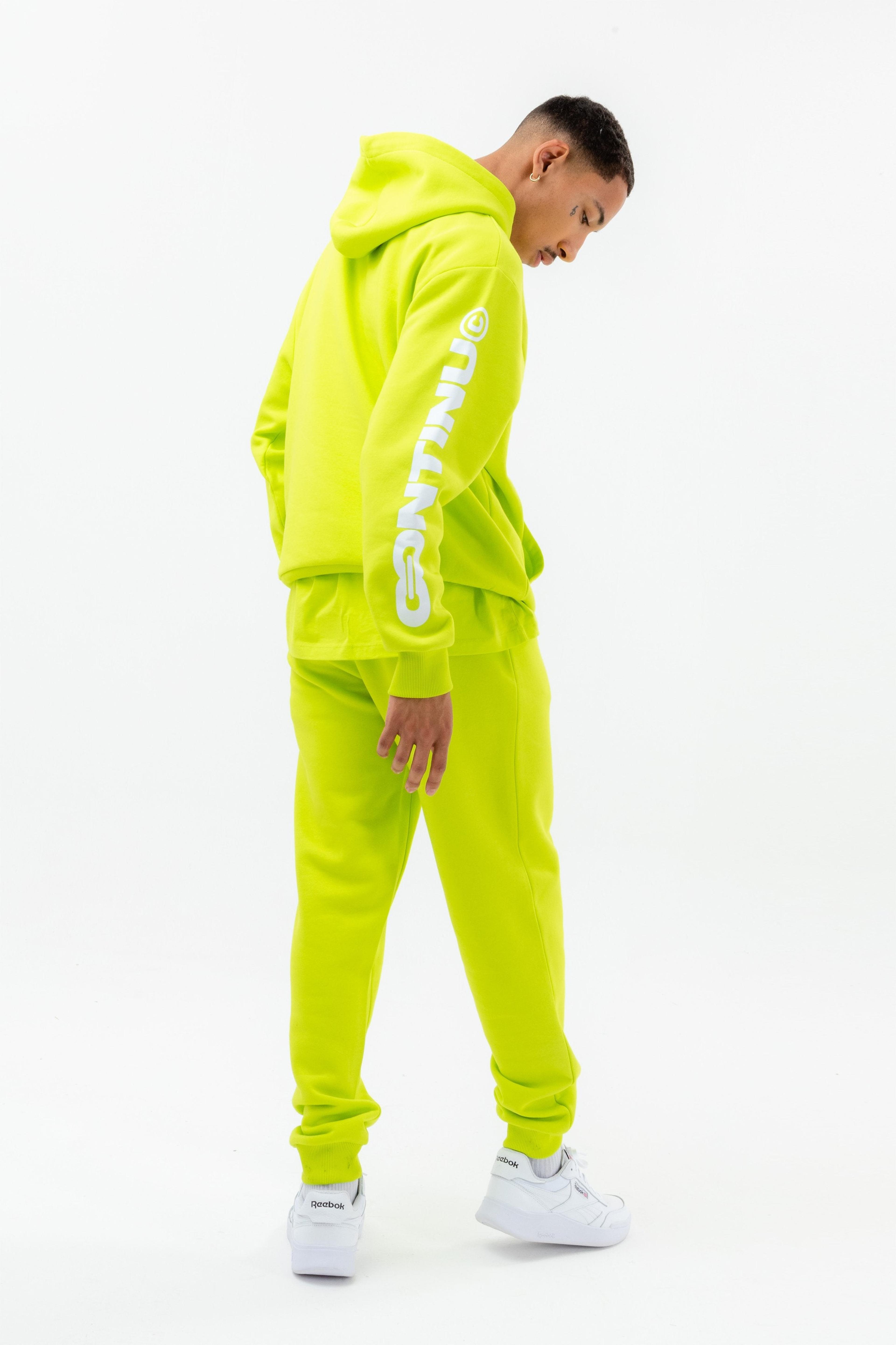 Alternate View 4 of CONTINU8 NEON GREEN JOGGERS
