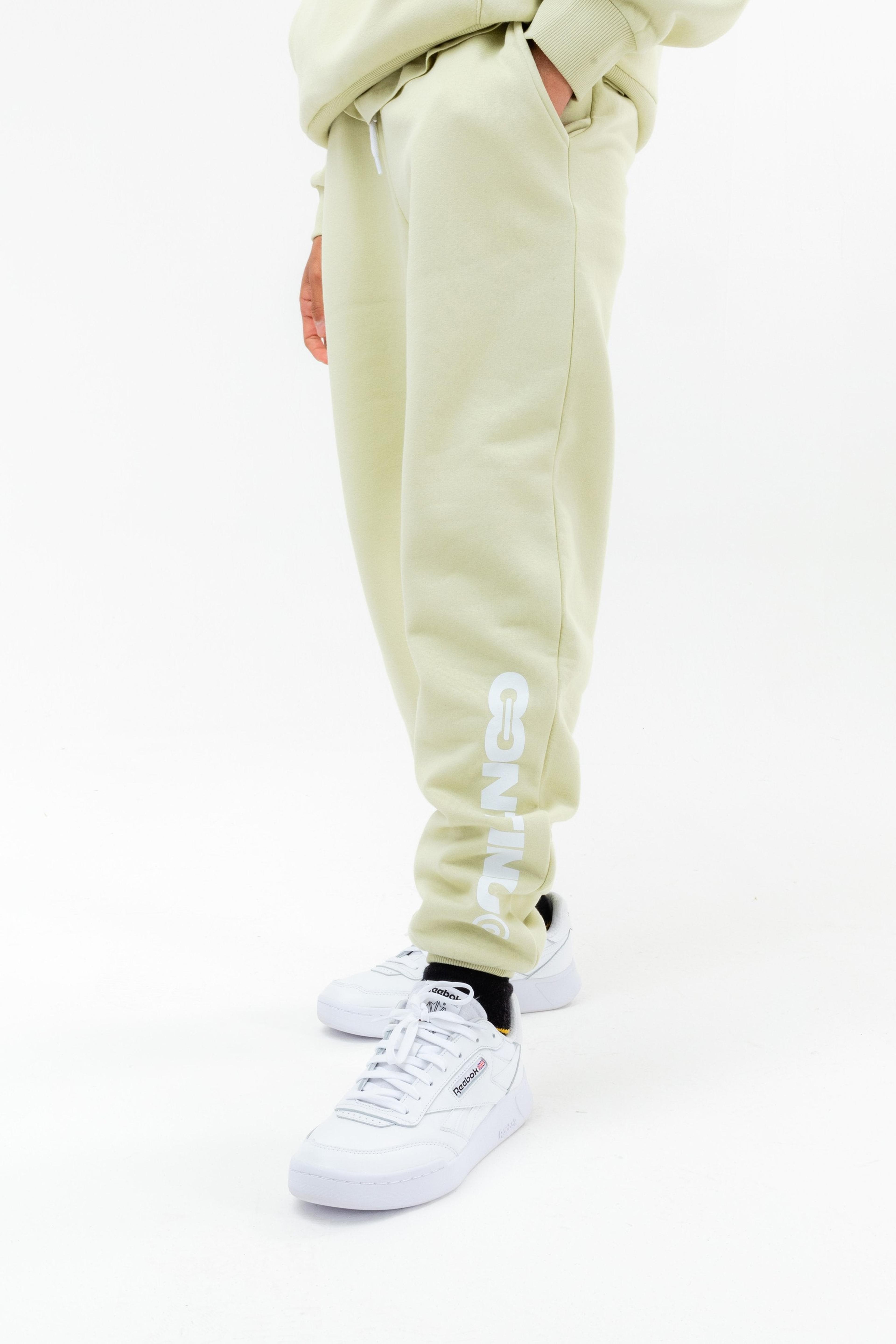 Alternate View 2 of CONTINU8 LIGHT GREEN JOGGERS
