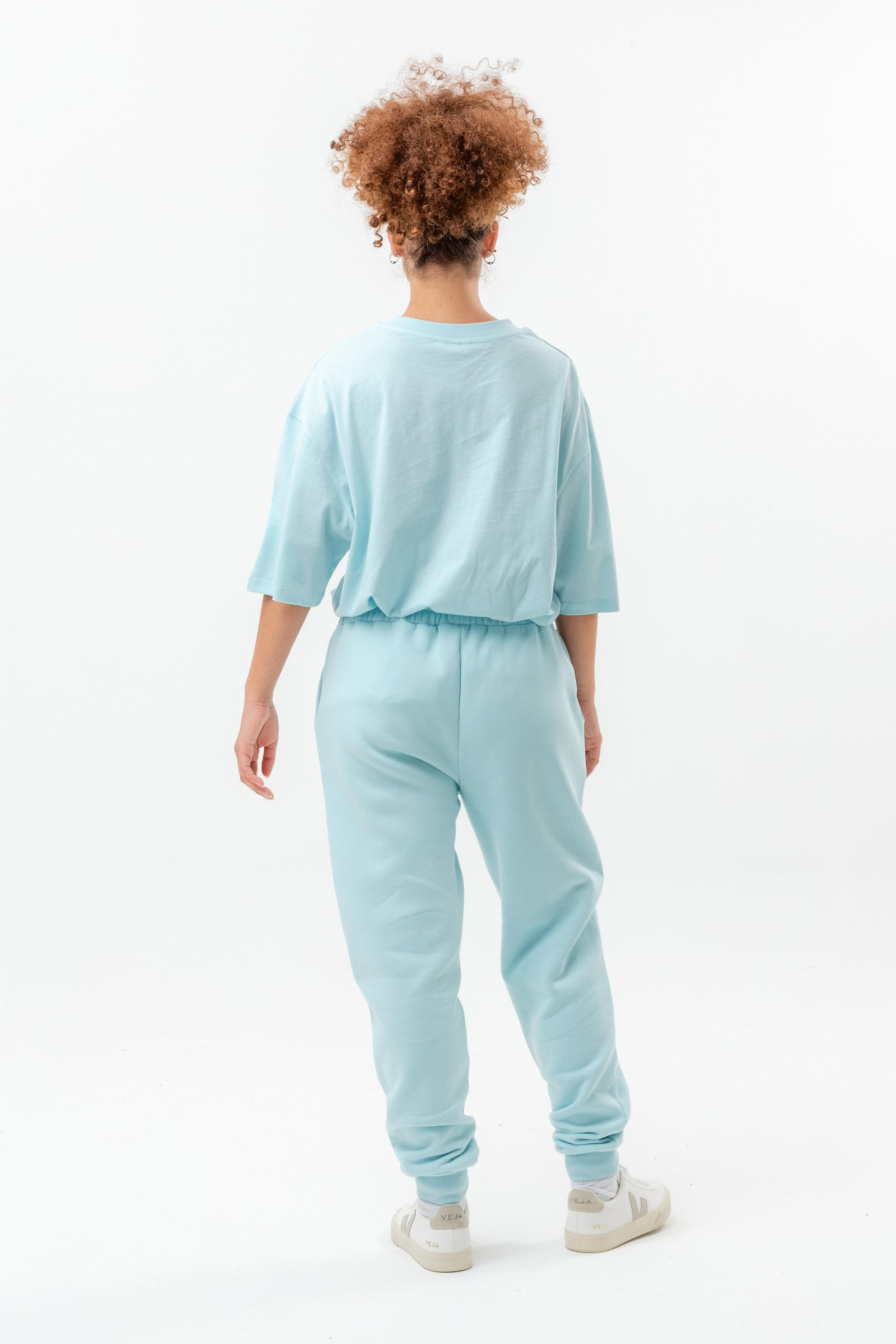 Alternate View 5 of CONTINU8 PALE BLUE OVERSIZED T-SHIRT