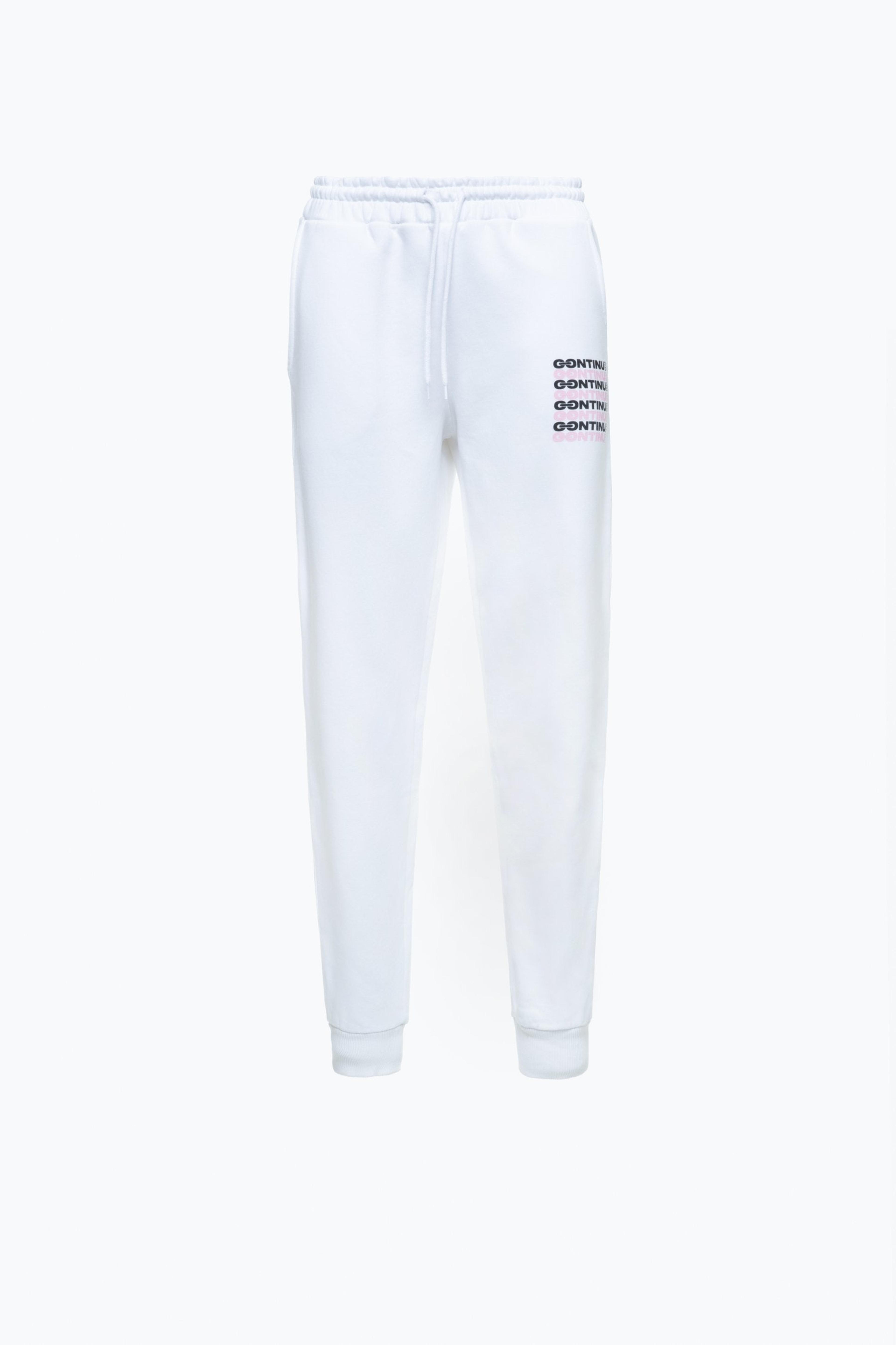 Alternate View 6 of CONTINU8 ADULT WHITE JOGGERS