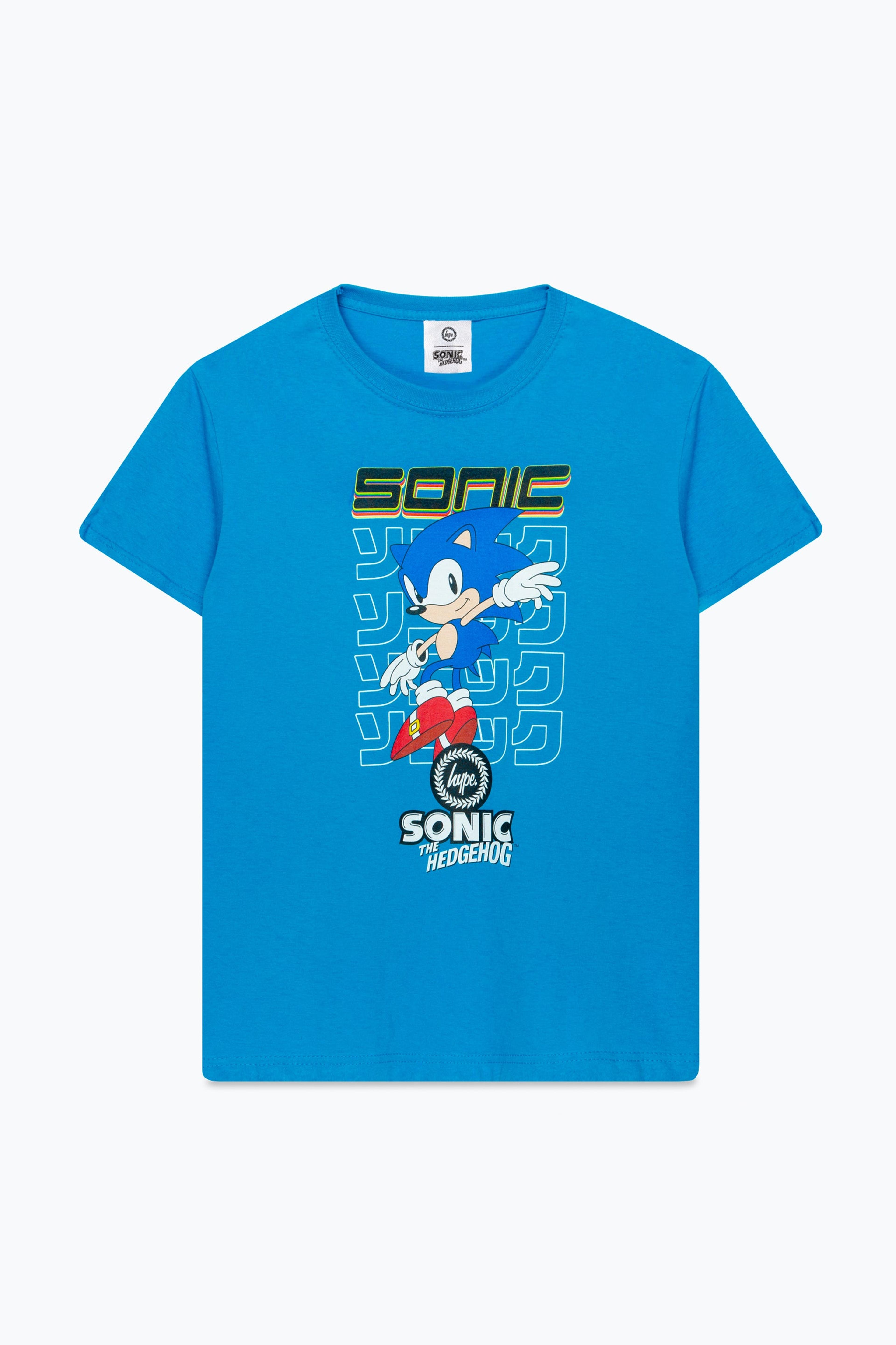 Alternate View 6 of HYPE X SONIC KIDS BLUE SONIC CHECKERBOARD T-SHIRT